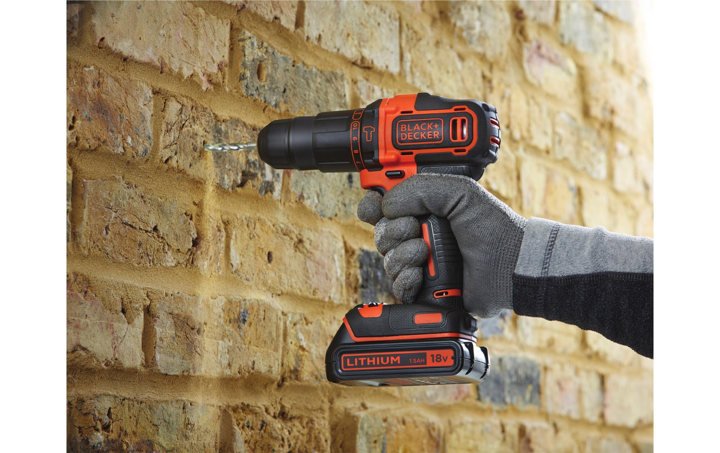 Black + Decker Akku-Schlagschrauber »Schlagbohrschraub«