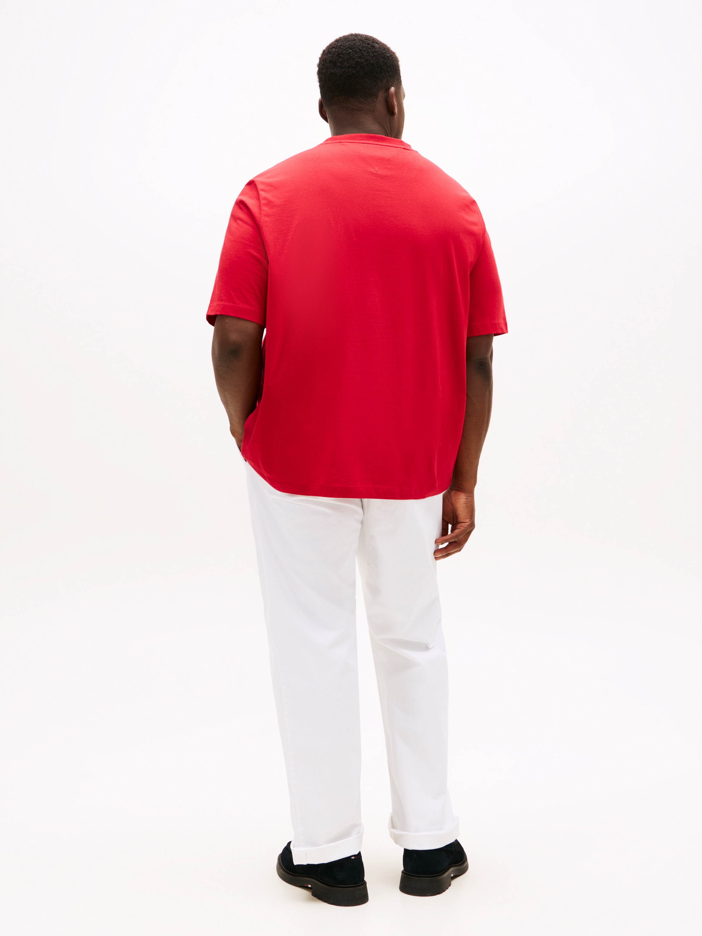 Tommy Hilfiger Big & Tall T-Shirt »HILFIGER STACK GRAPHIC TEE«, Grosse Grössen