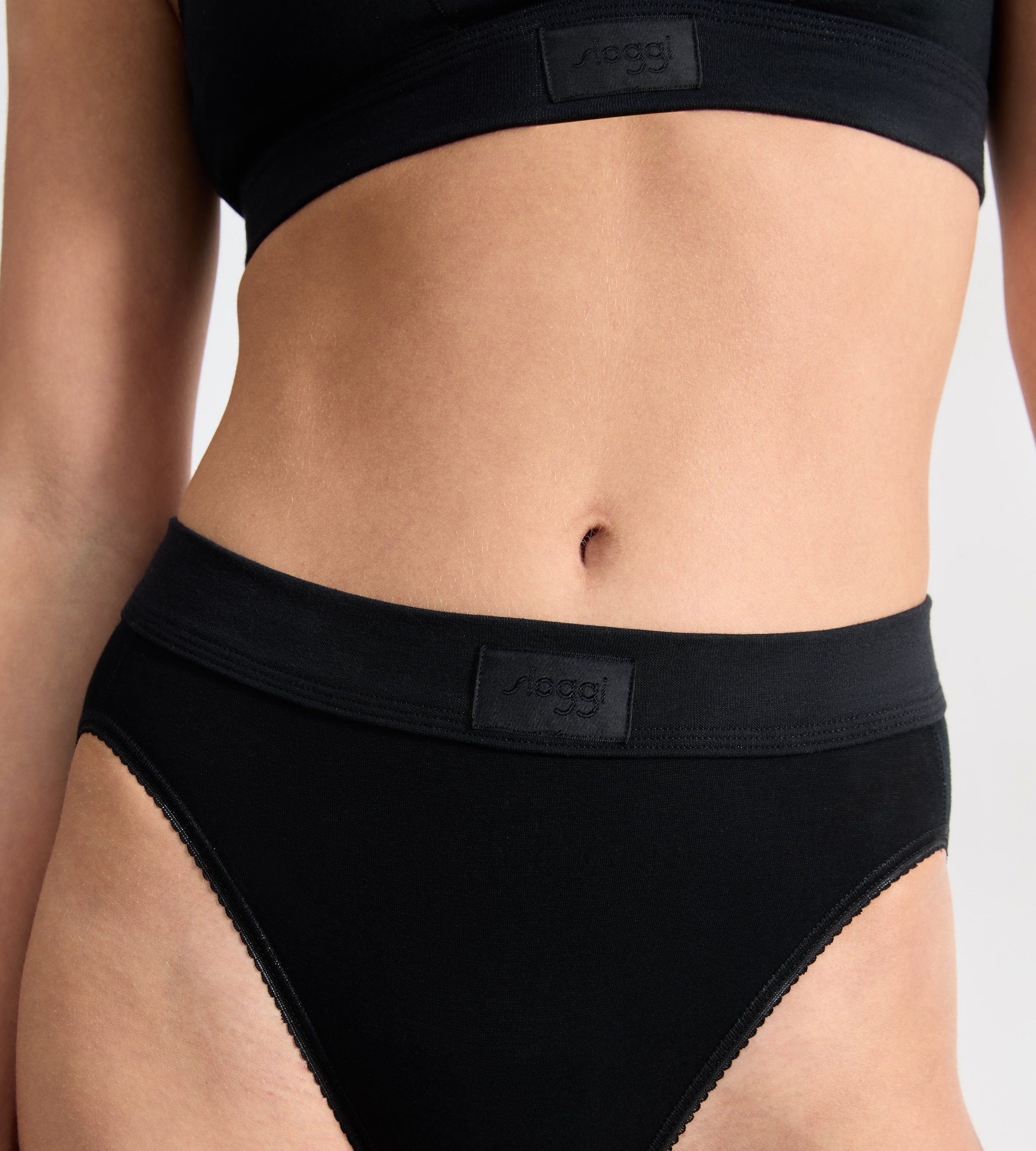 sloggi Slip »Double Comfort T Tai 2P«, (2er Pack), mit elastischem Bundabschluss