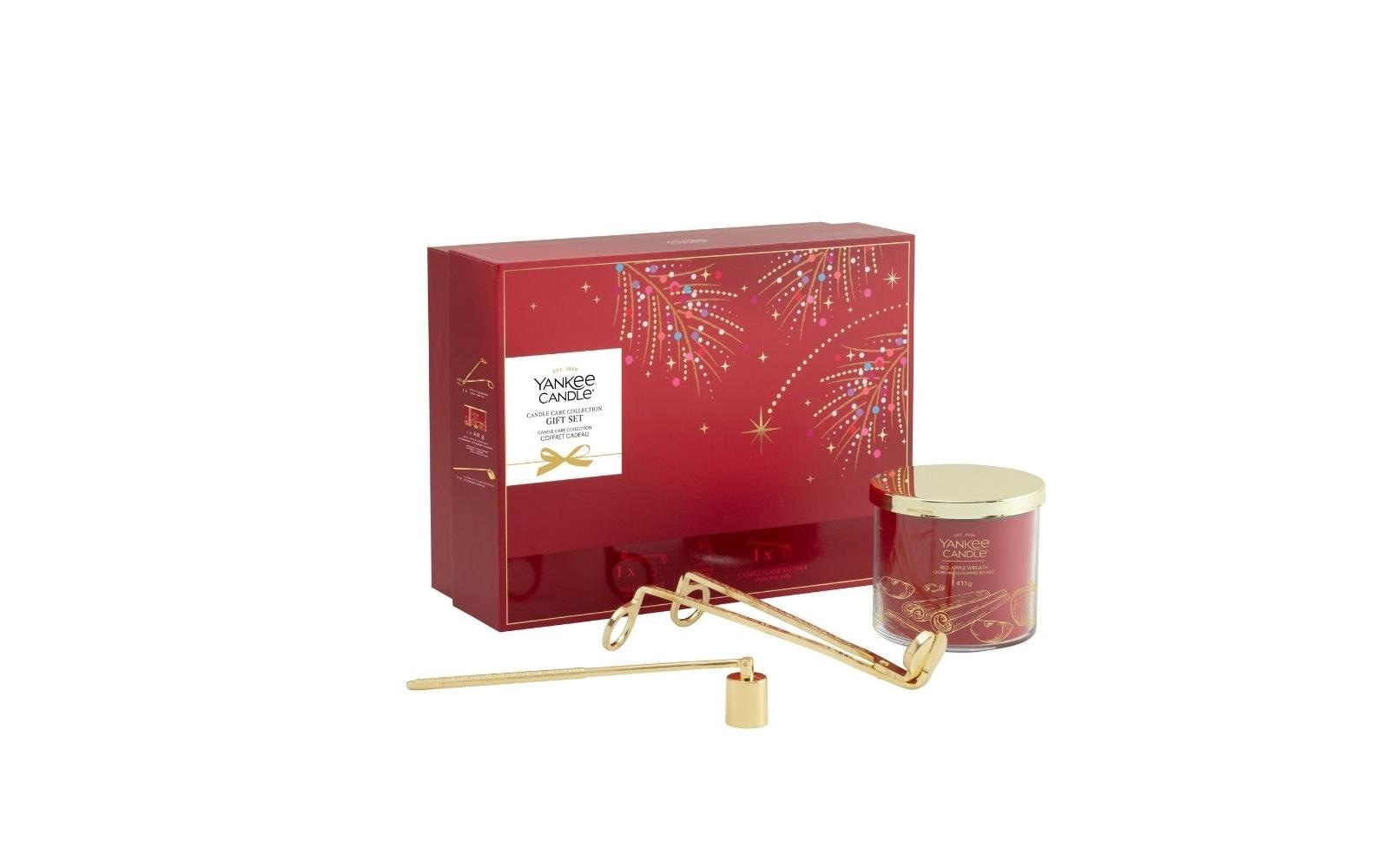 Yankee Candle Duftkerze »Geschenkset Christmas Moments, Candle Care«