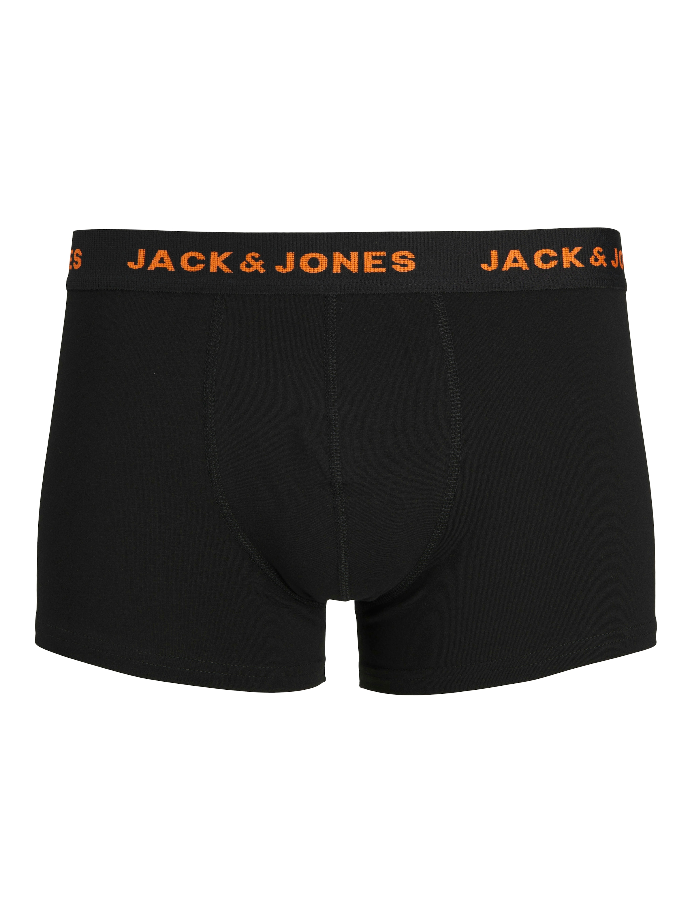Jack & Jones Tronc »JACBLACK – Formschlüssige Boxershorts mit elastischem Bund« Packung, 5 cuis unifarben, casual, körpernah, Jersey