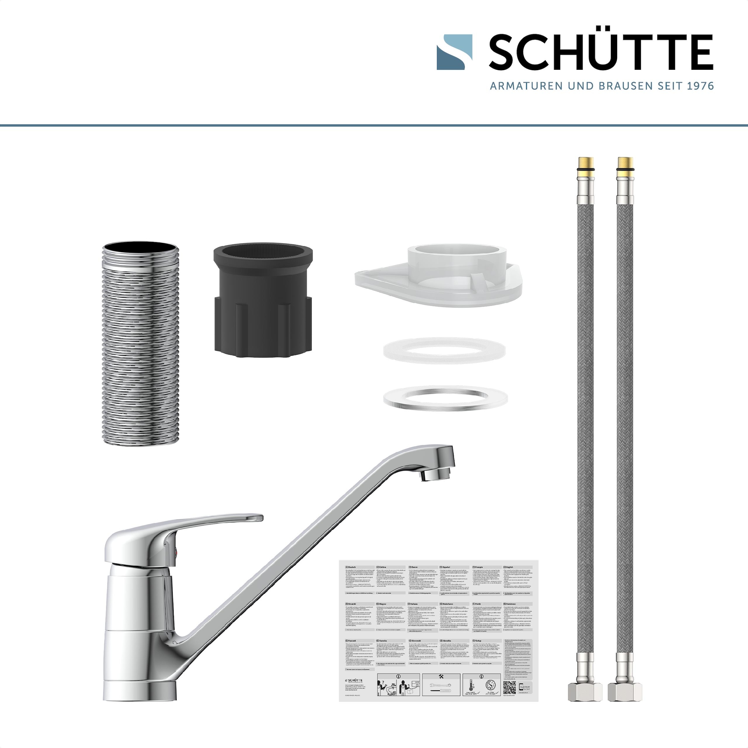 Schütte Robinet d'évier »GRANDE« Pivotant à 360°, cartouche silencieuse, buse mélangeuse de marque