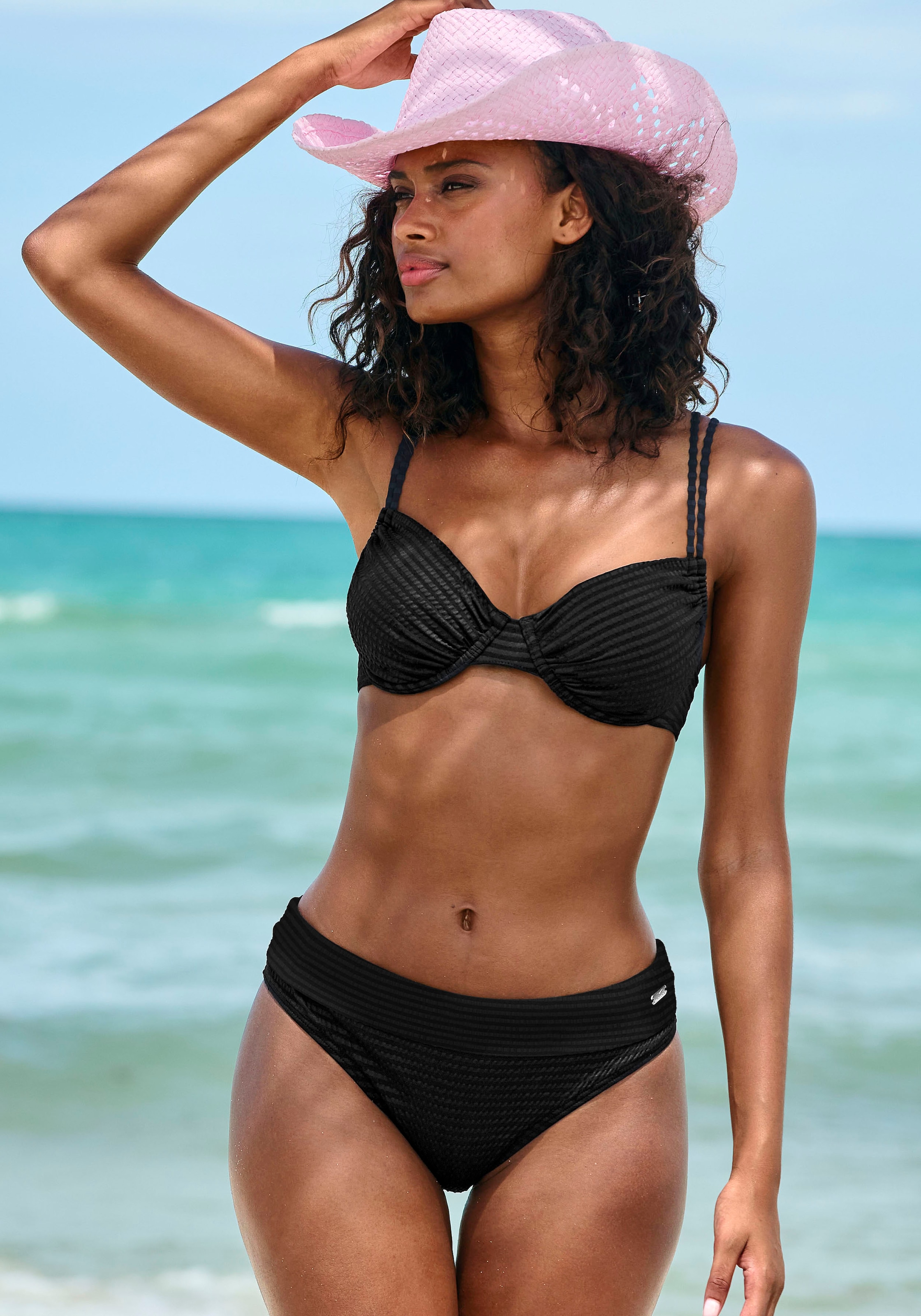 Venice Beach Bügel-Bikini »Aria«, aus edler Strukturware
