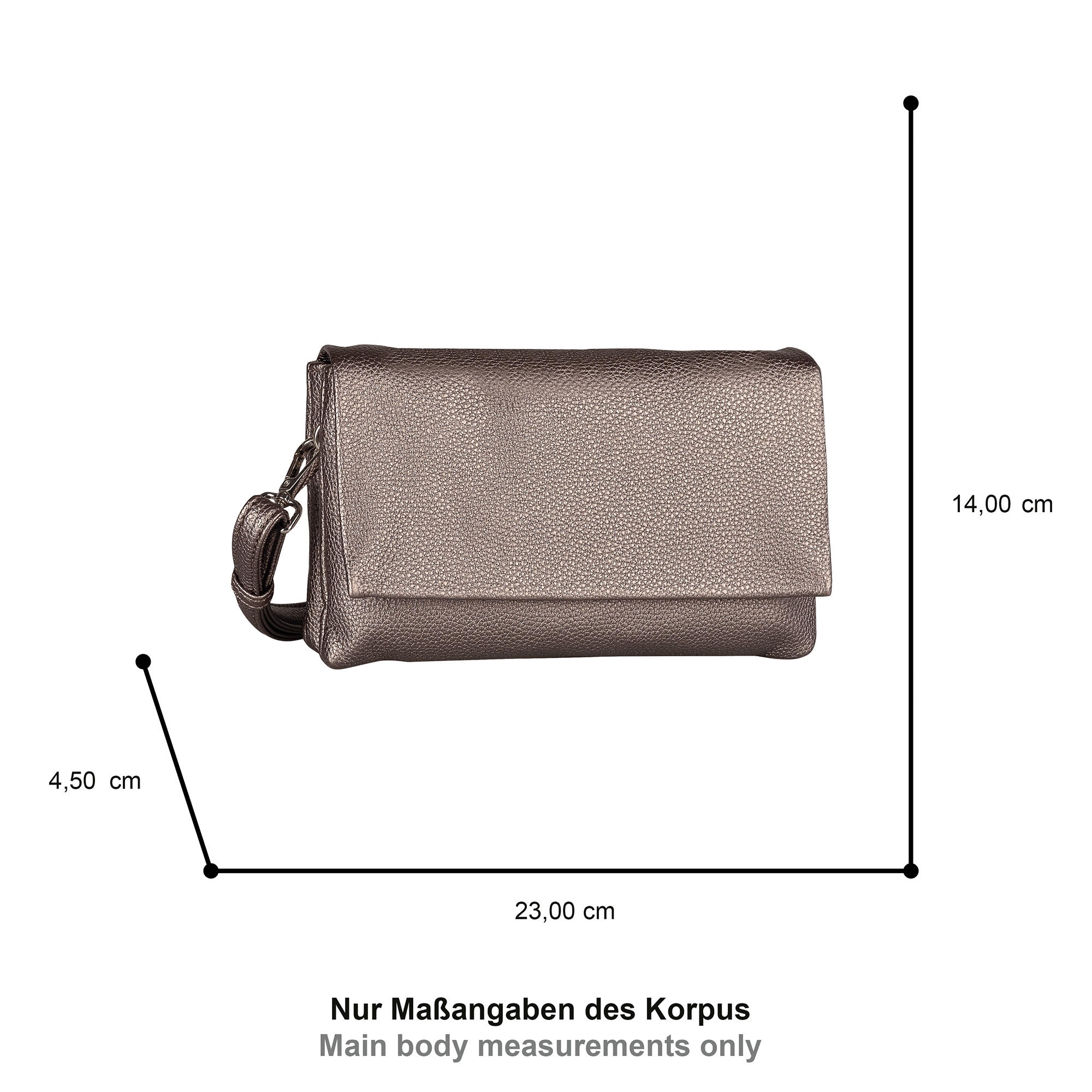 Gabor Sac de soirée »Salara« schlicht und funktional, mit 2 Kammern je nach Anlass variabel tragbar