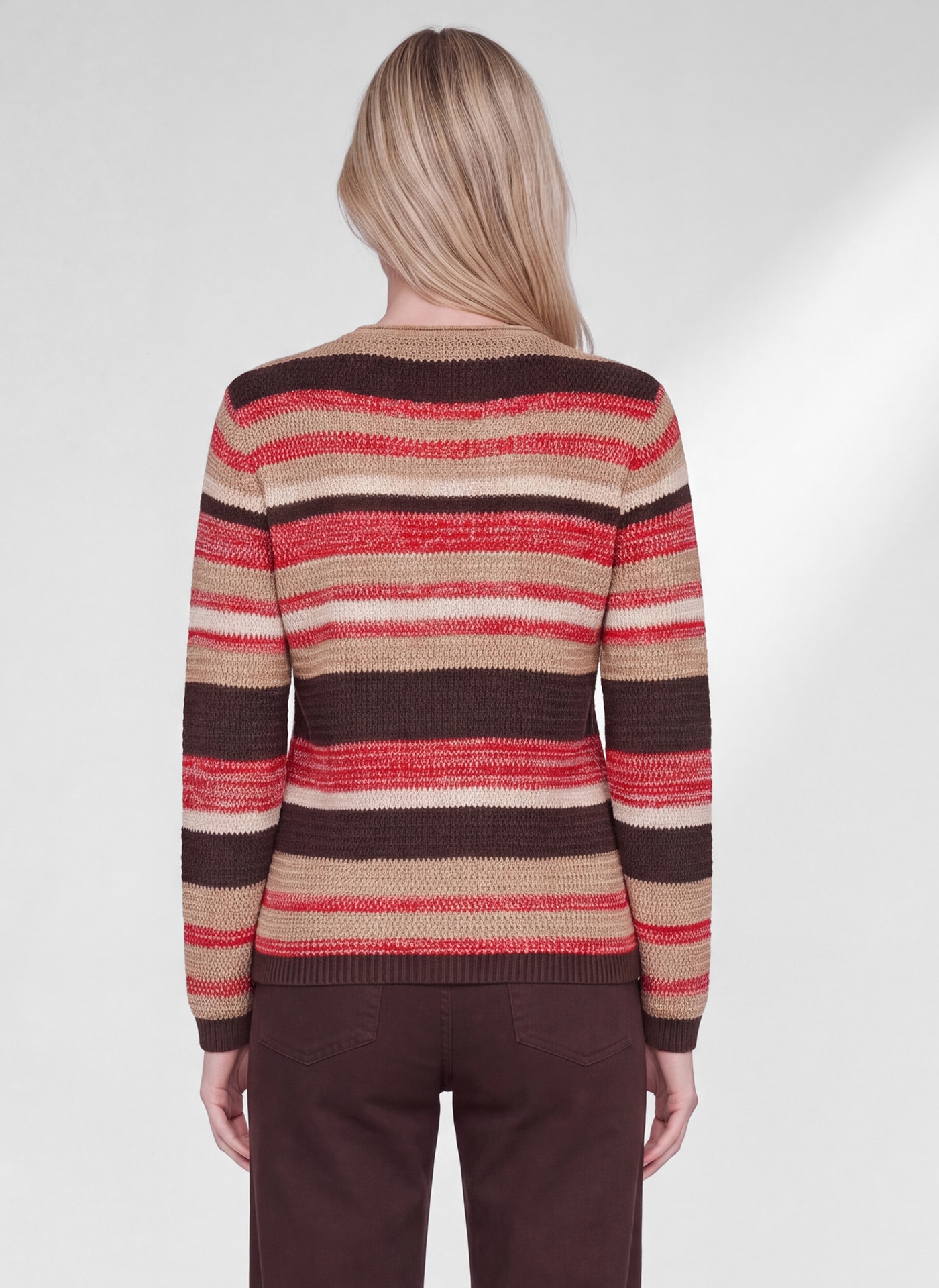 Rabe Pull en tricot im Streifen-Look