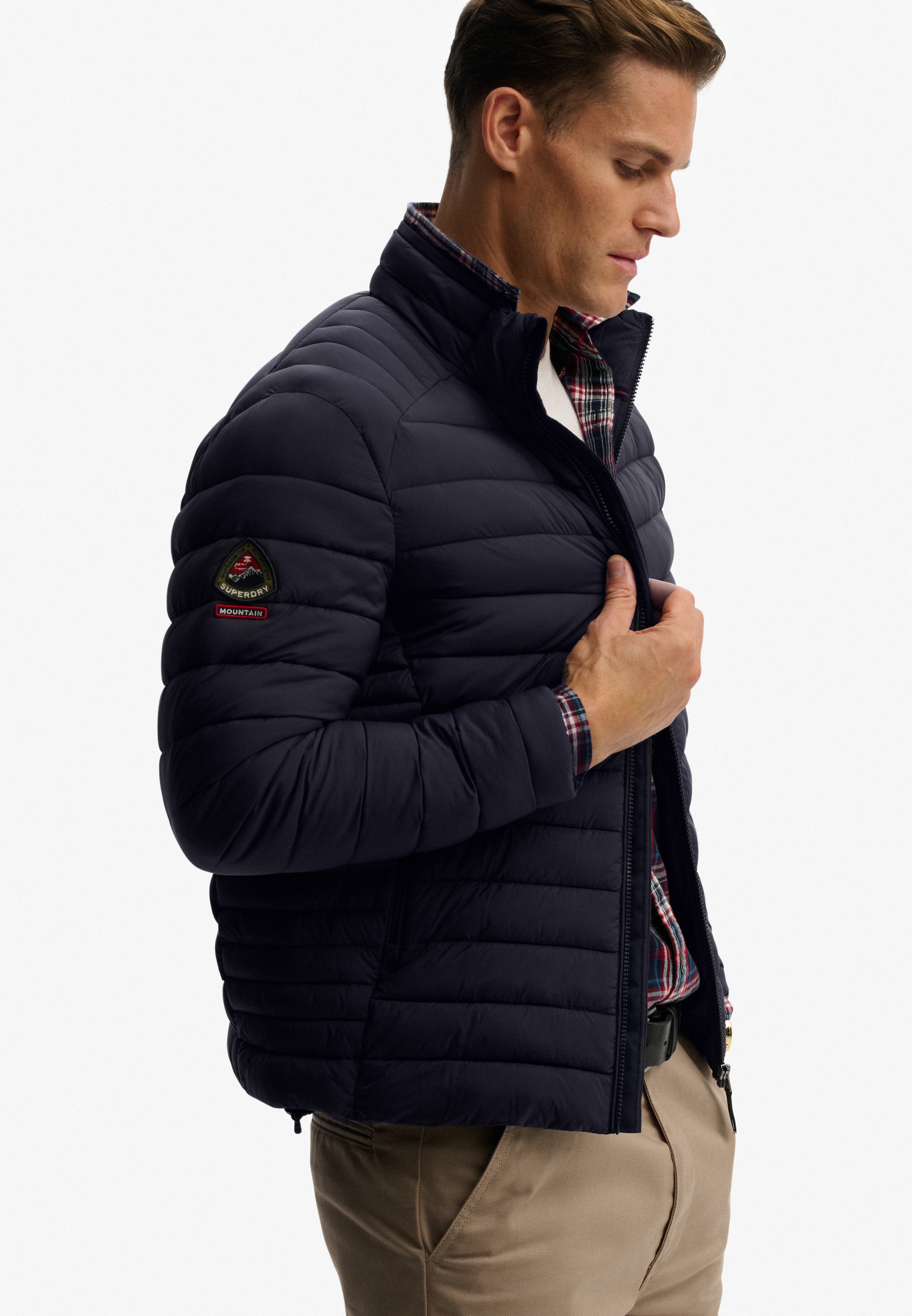 Superdry Steppjacke »FUJI LITE PADDED JACKET« ohne Kapuze
