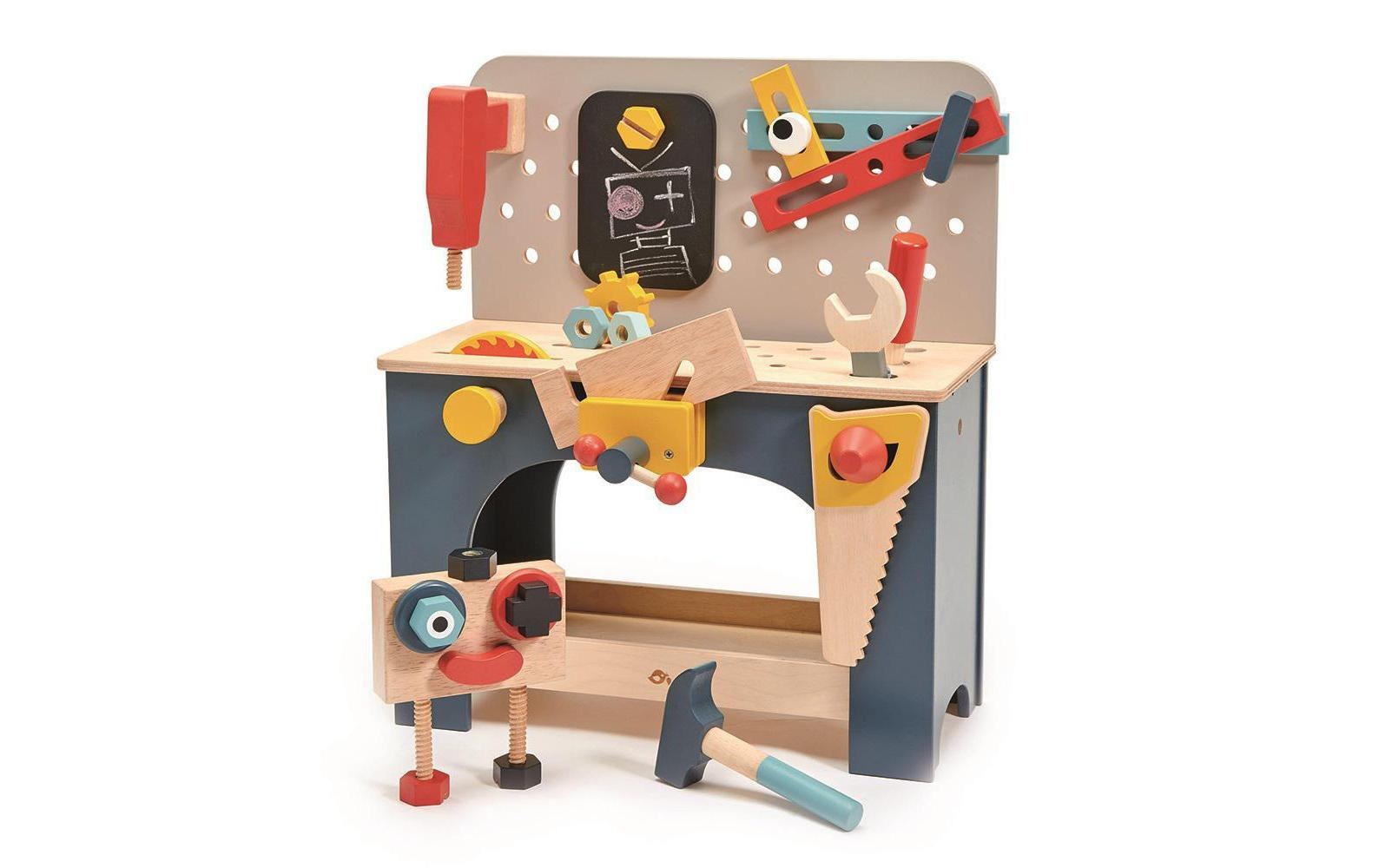 Image of Tender Leaf Toys Werkbank »Handwerker Werkbank klein« bei Ackermann Versand Schweiz