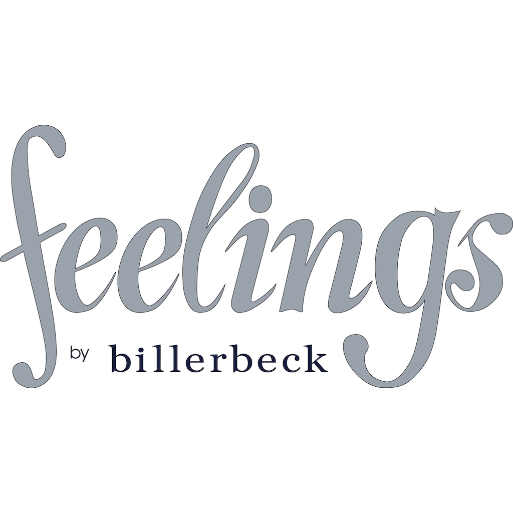 feelings by billerbeck Federkopfkissen »John«, Füllung: Füllung: 100% Entenfeder, Bezug: 100% Baumwolle, (1 St.)