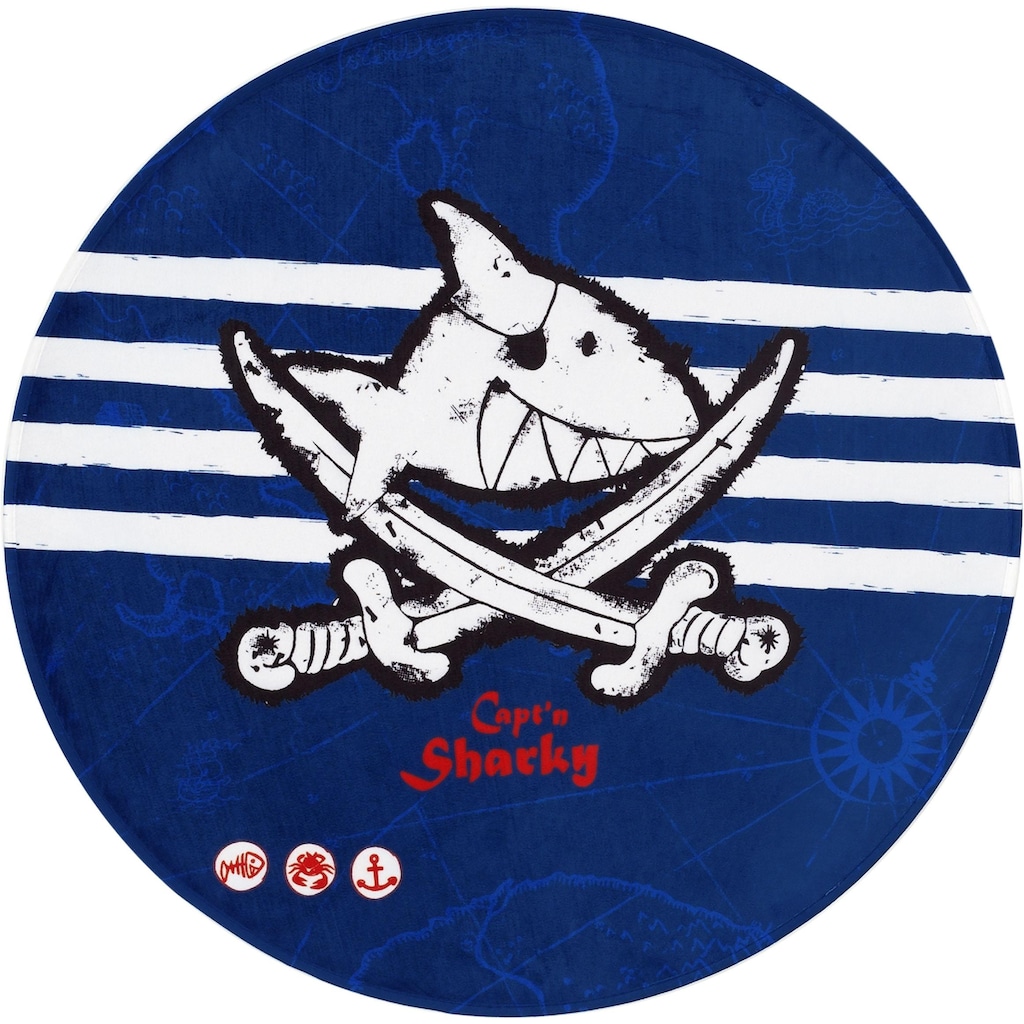 Capt`n Sharky Kinderteppich »SH-313«, rund