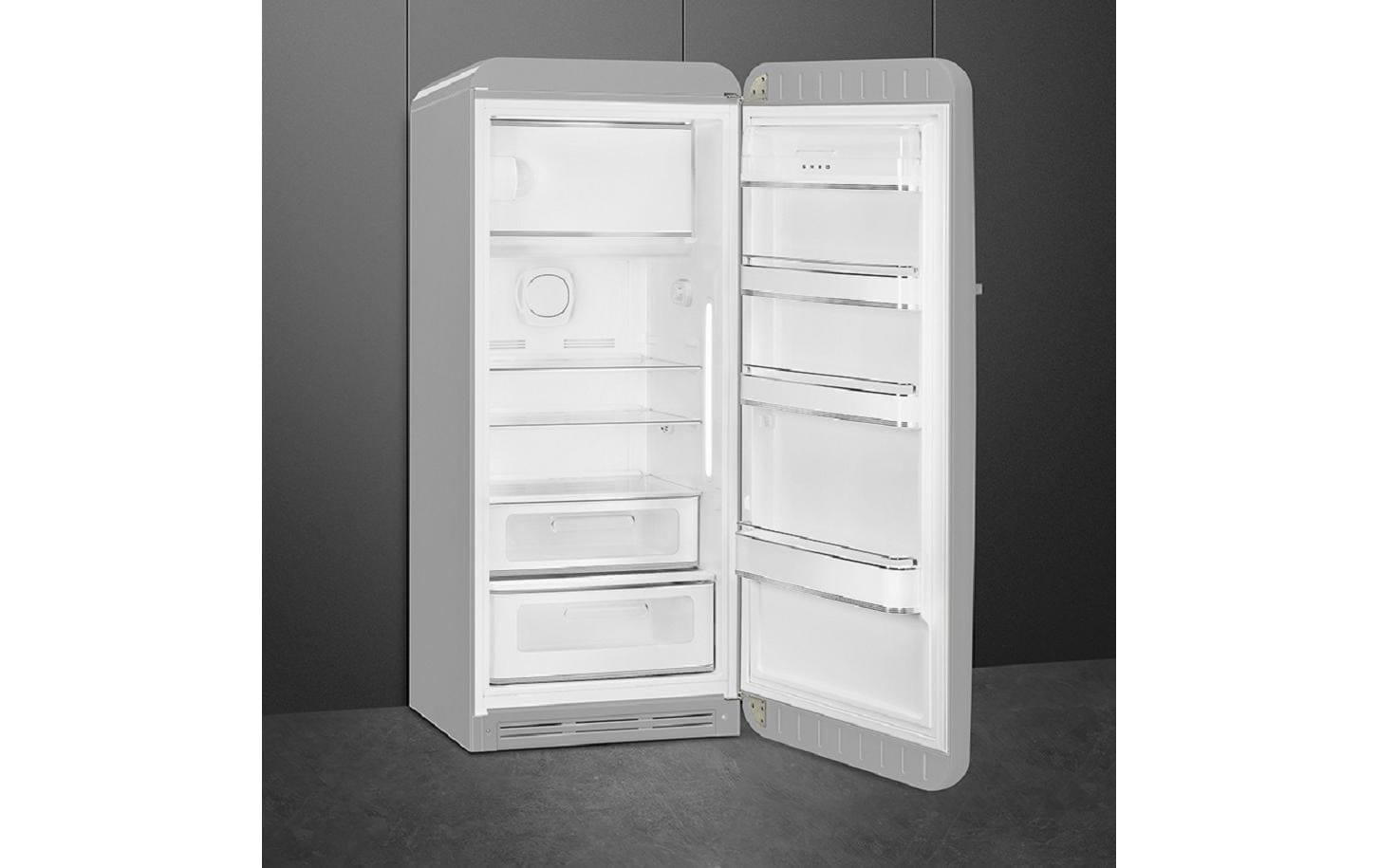 Smeg Kühlschrank »FAB28RSV5 Silber«, FAB28RSV5 Silber, 153 cm hoch, 61 cm breit