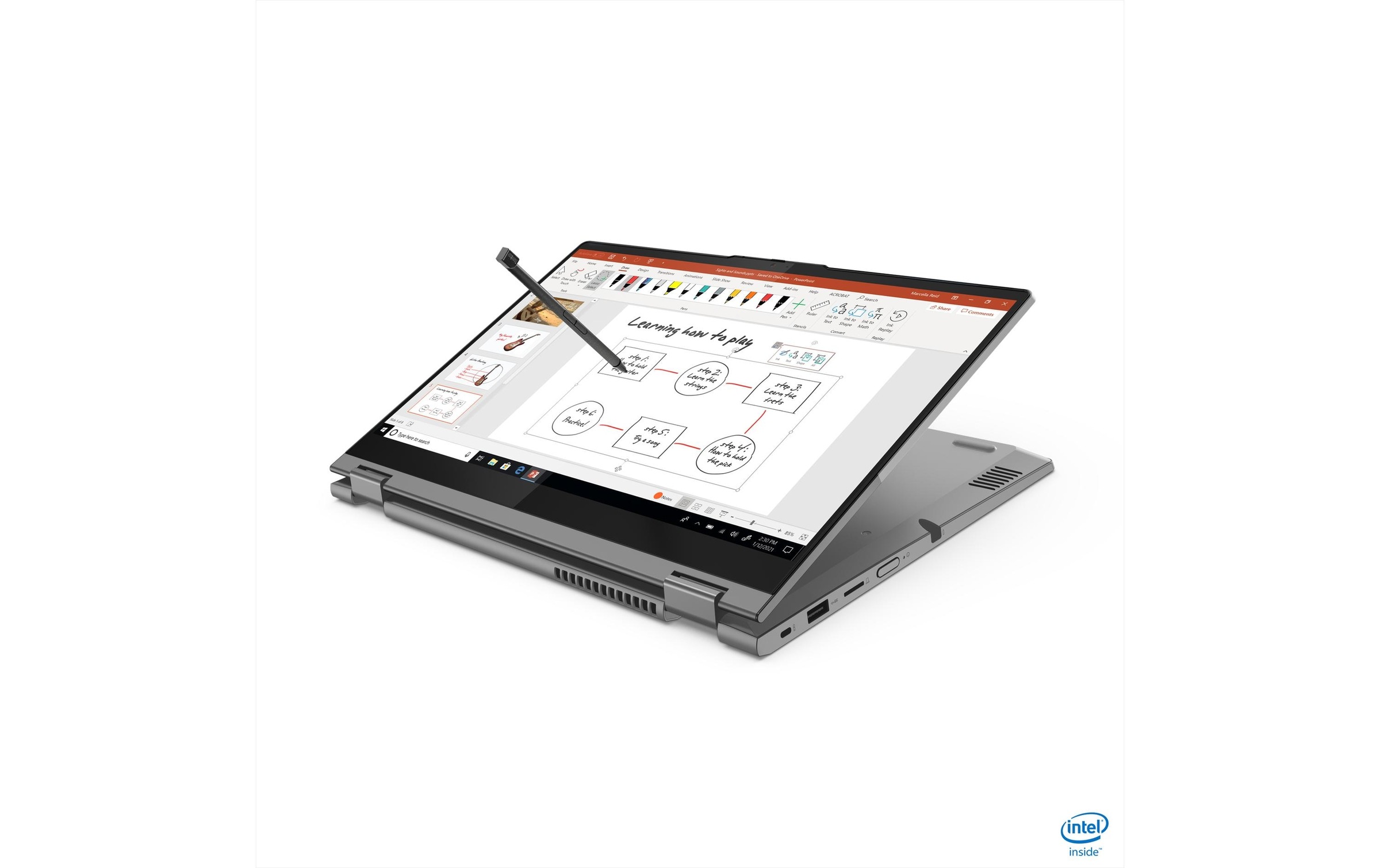Lenovo Convertible Notebook »14s Yoga ITL«, 35,42 cm, / 14 Zoll, Intel, Core i5, Iris Xe Graphics, 256 GB SSD