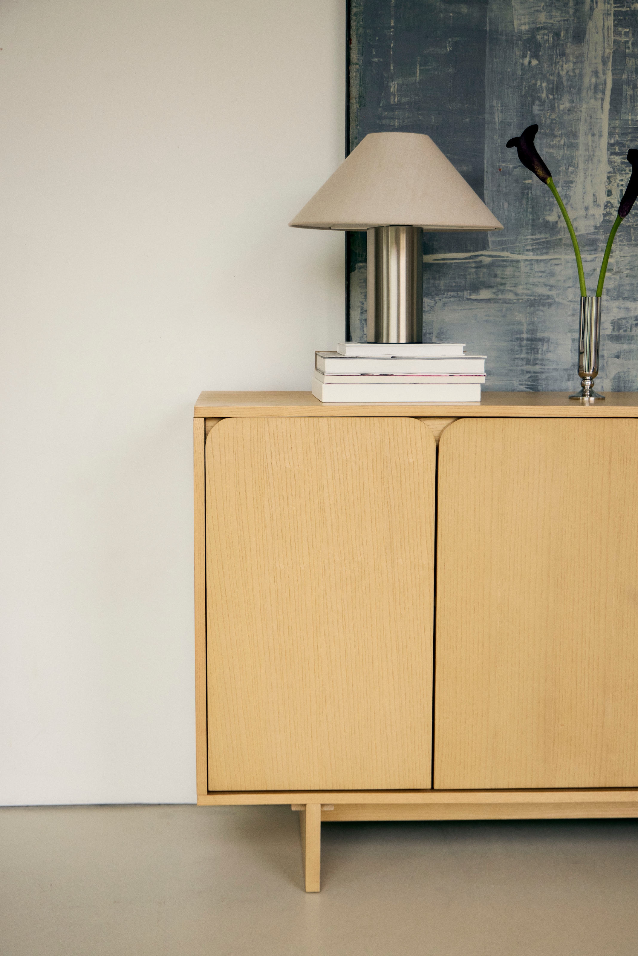 LeGer Home by Lena Gercke Buffet »Lurea« Breite 160 cm, Soft-Close, Push to open, Massivholzbeine