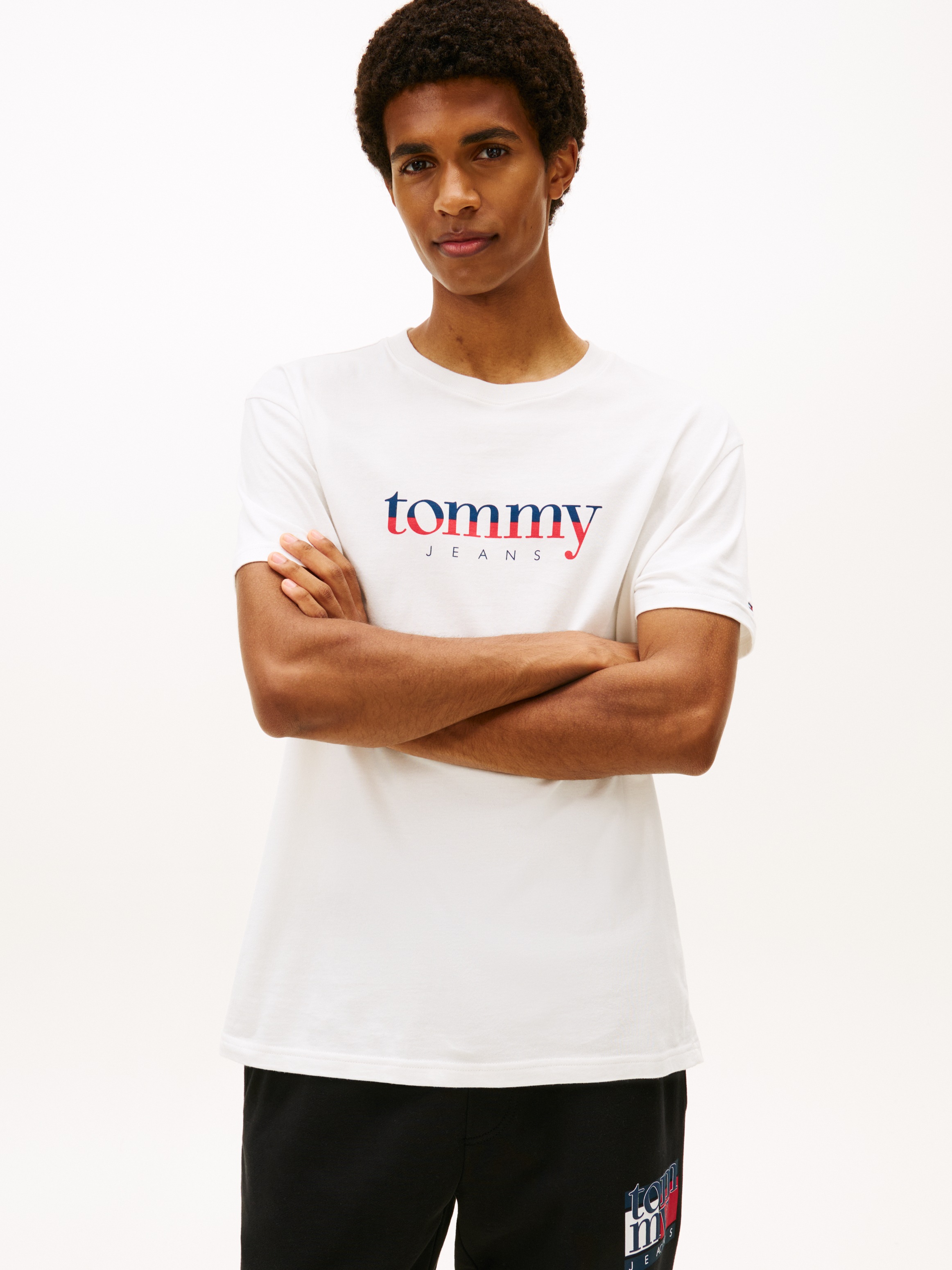 Image of Tommy Jeans T-Shirt "aus Jersey mit Logo"