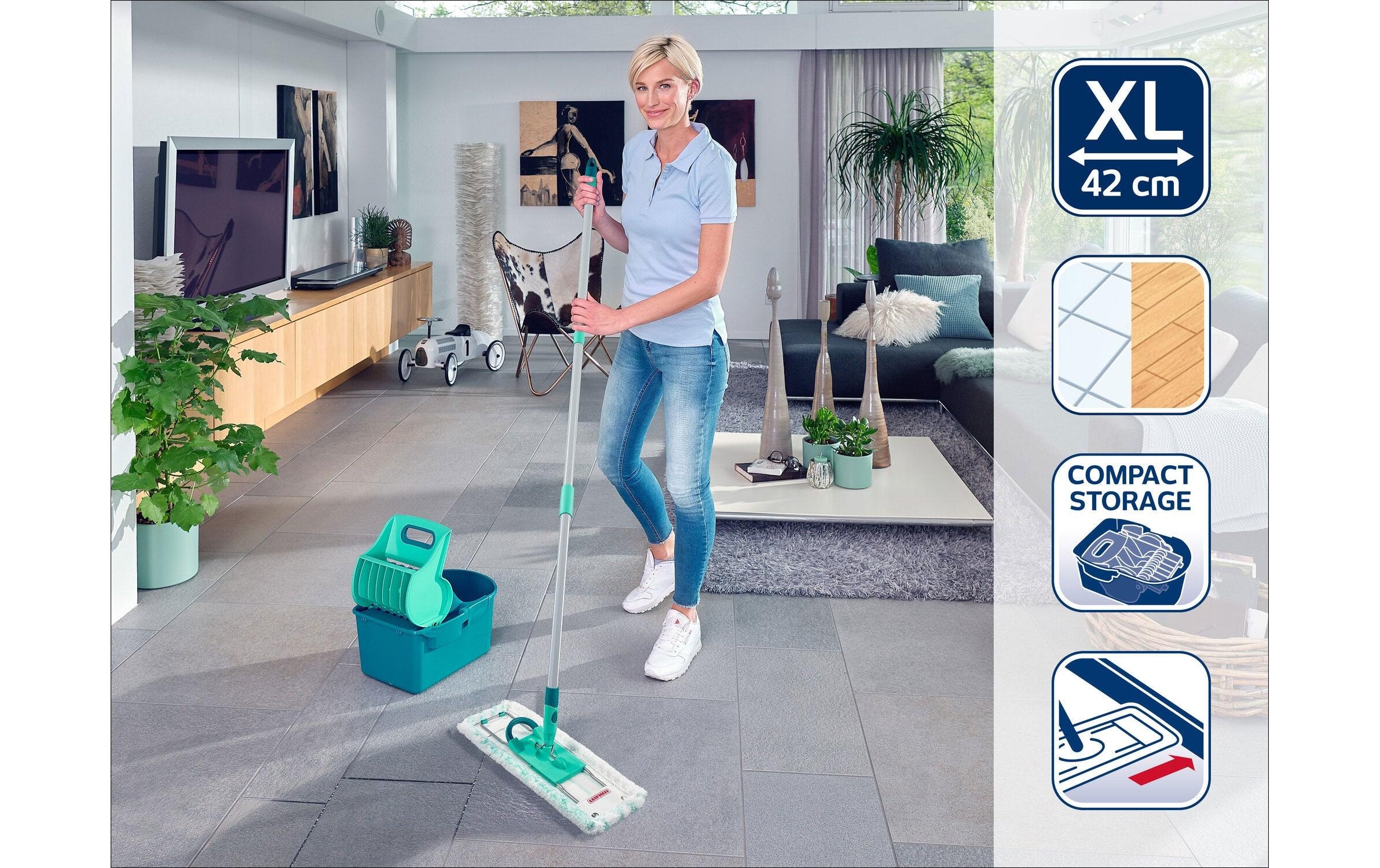 Leifheit Bodenwischer-Set »Profi Compact Set«