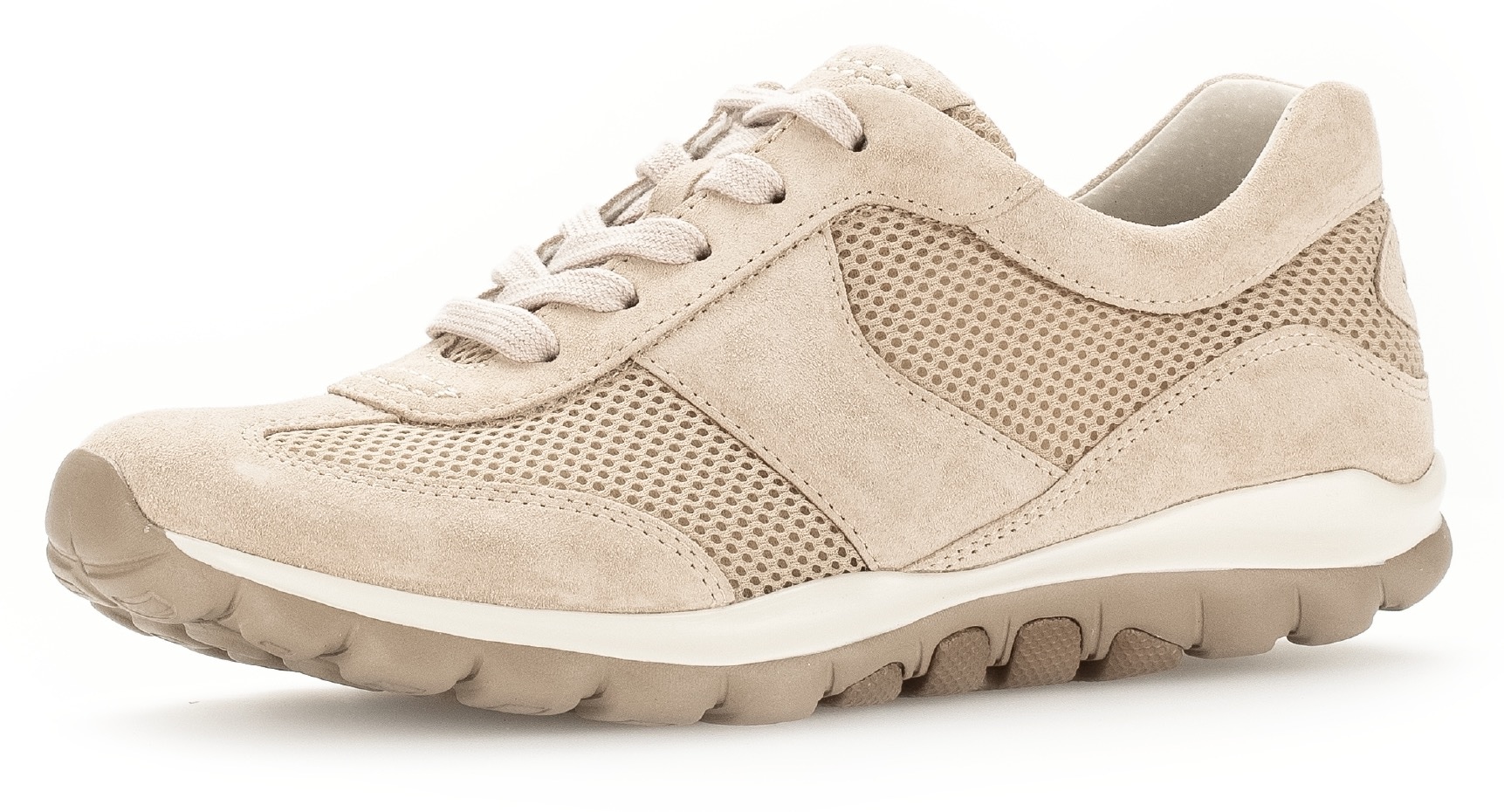 Image of rollingsoft Keilsneaker, Freizeitschuh, Halbschuh, Schnürschuh mit Logoschriftzug
