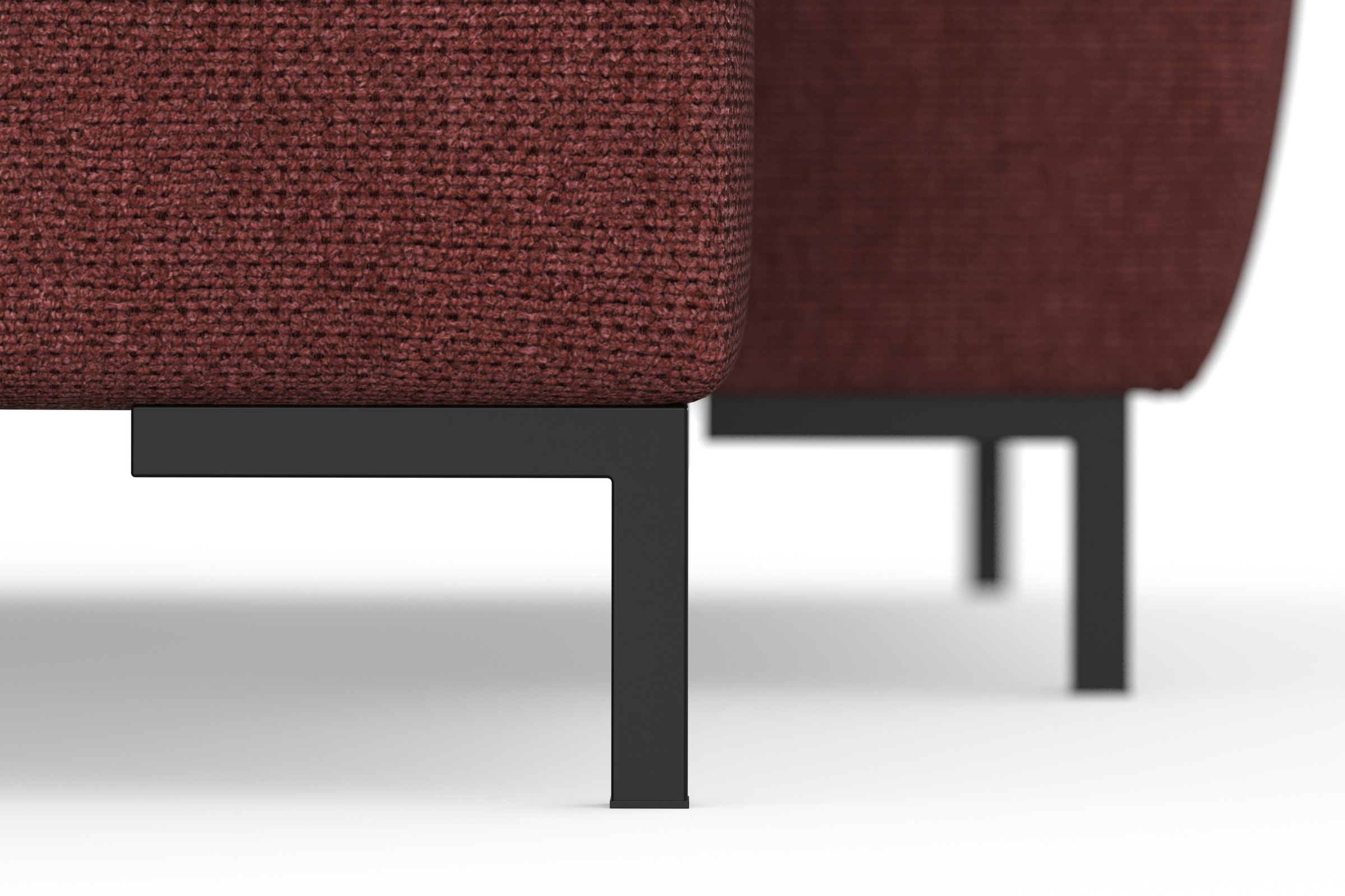 DOMO collection Wohnlandschaft »Capelo, komfortabel, klare Linien zeichnen dieses Design aus, U-Form« mit Armteilverstellung, wahlweise mit Bettfunktion, Federkern