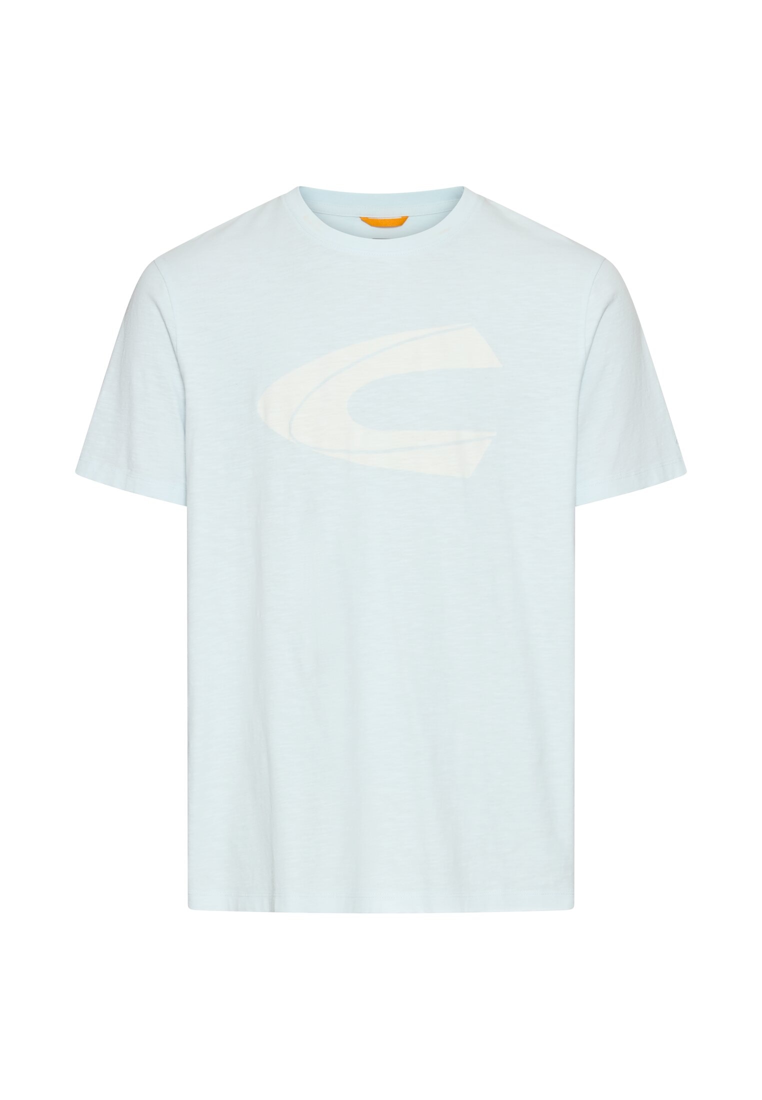 camel active Rundhalsshirt Sommershirt mit Frontprint