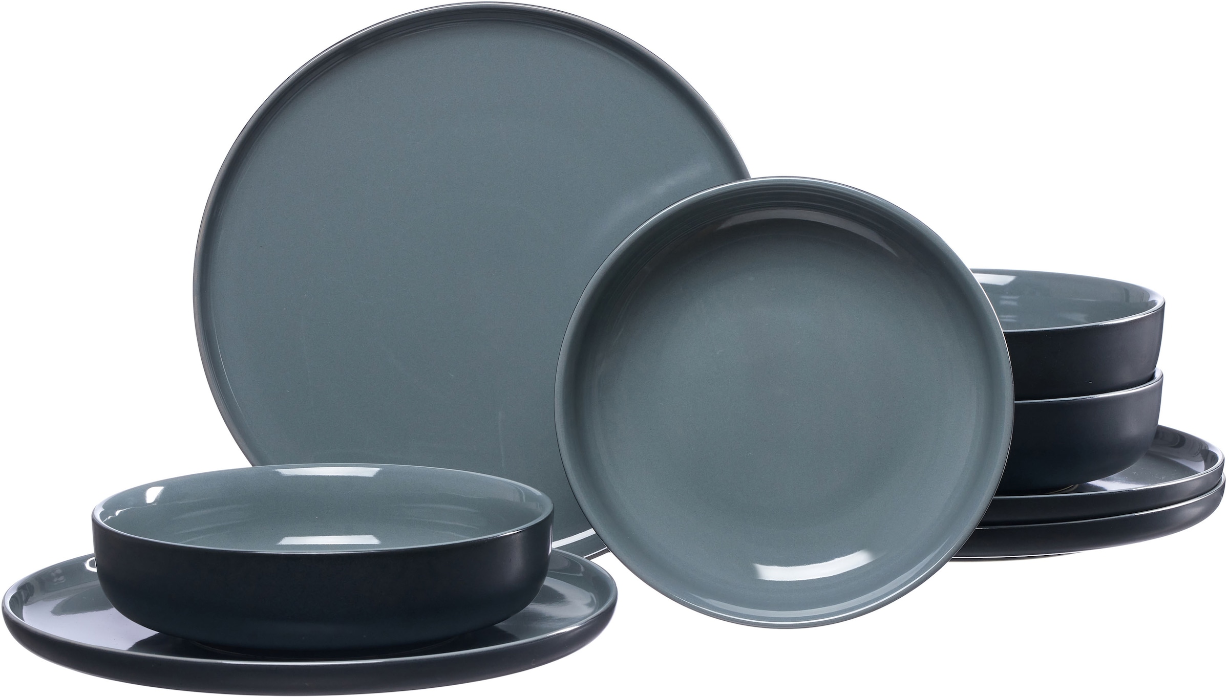Image of Ritzenhoff & Breker Tafelservice "Teller Set, Geschirr-Set Jasper" Scandic Style, 8 Teile, für 4 Personen