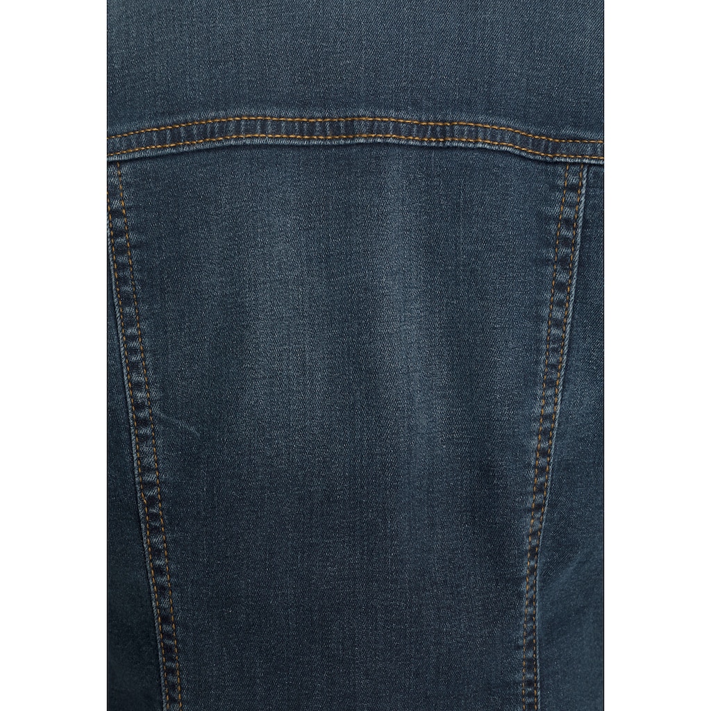 Arizona Jeansjacke, aus elastischem Denim im klassischem Stil
