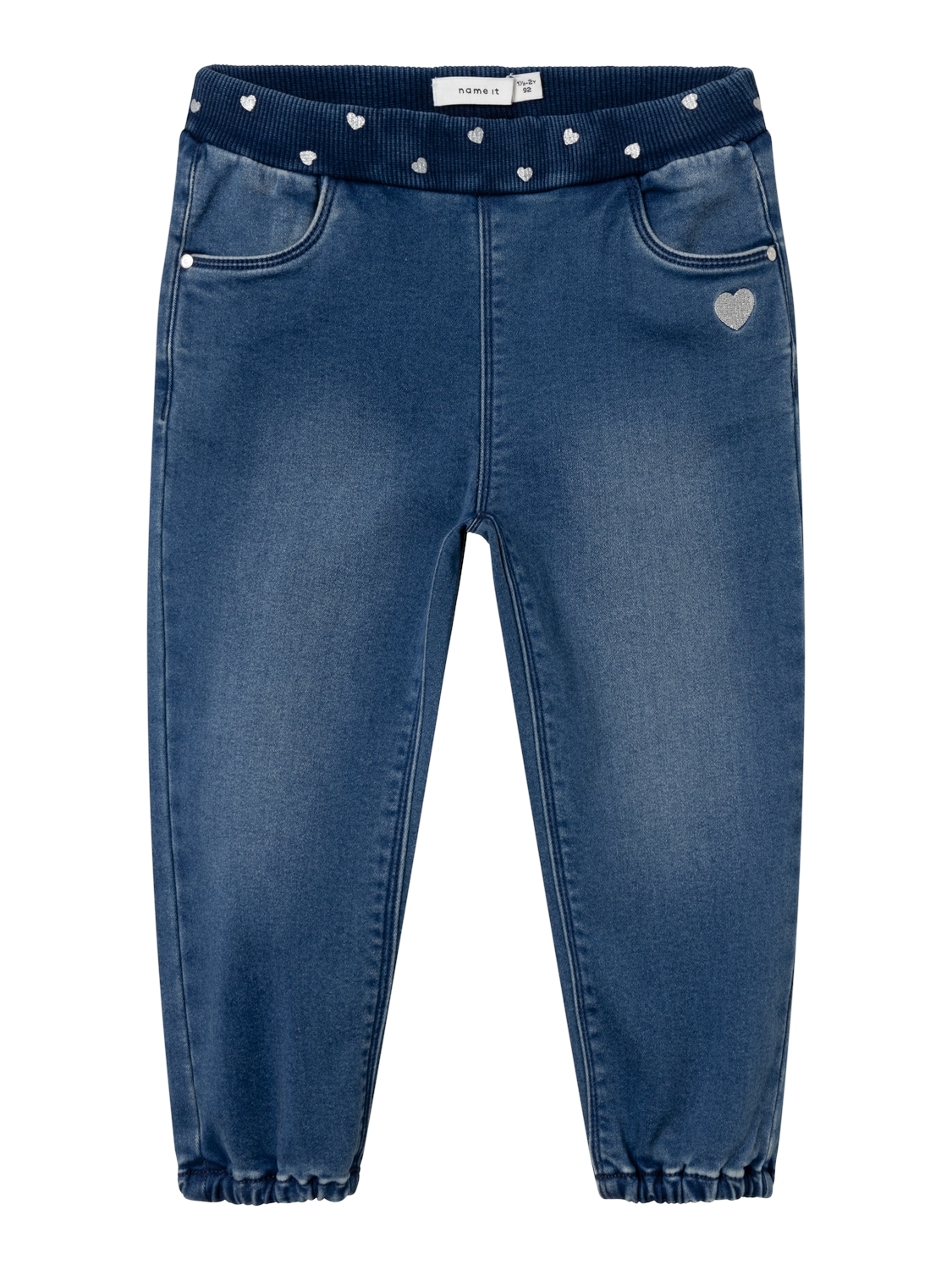 Schlupfjeans »NMFBELLA ROUND FLEECE JEANS 6427-AN O«