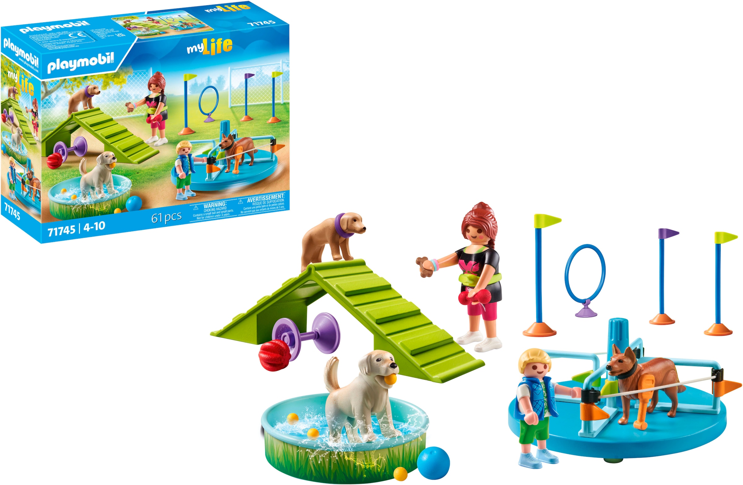 Playmobil® Jeu de construction »Hundespielplatz (71745), Playmobil My Life«