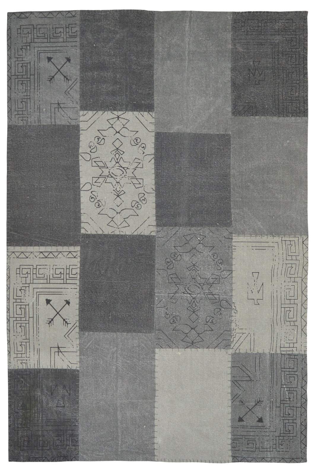 Kayoom Tapis »Lyrical 210« Rectangulaire 13 mm Höhe Handgefertigt, hochwertig verarbeitetes Unikat im Antik-Design