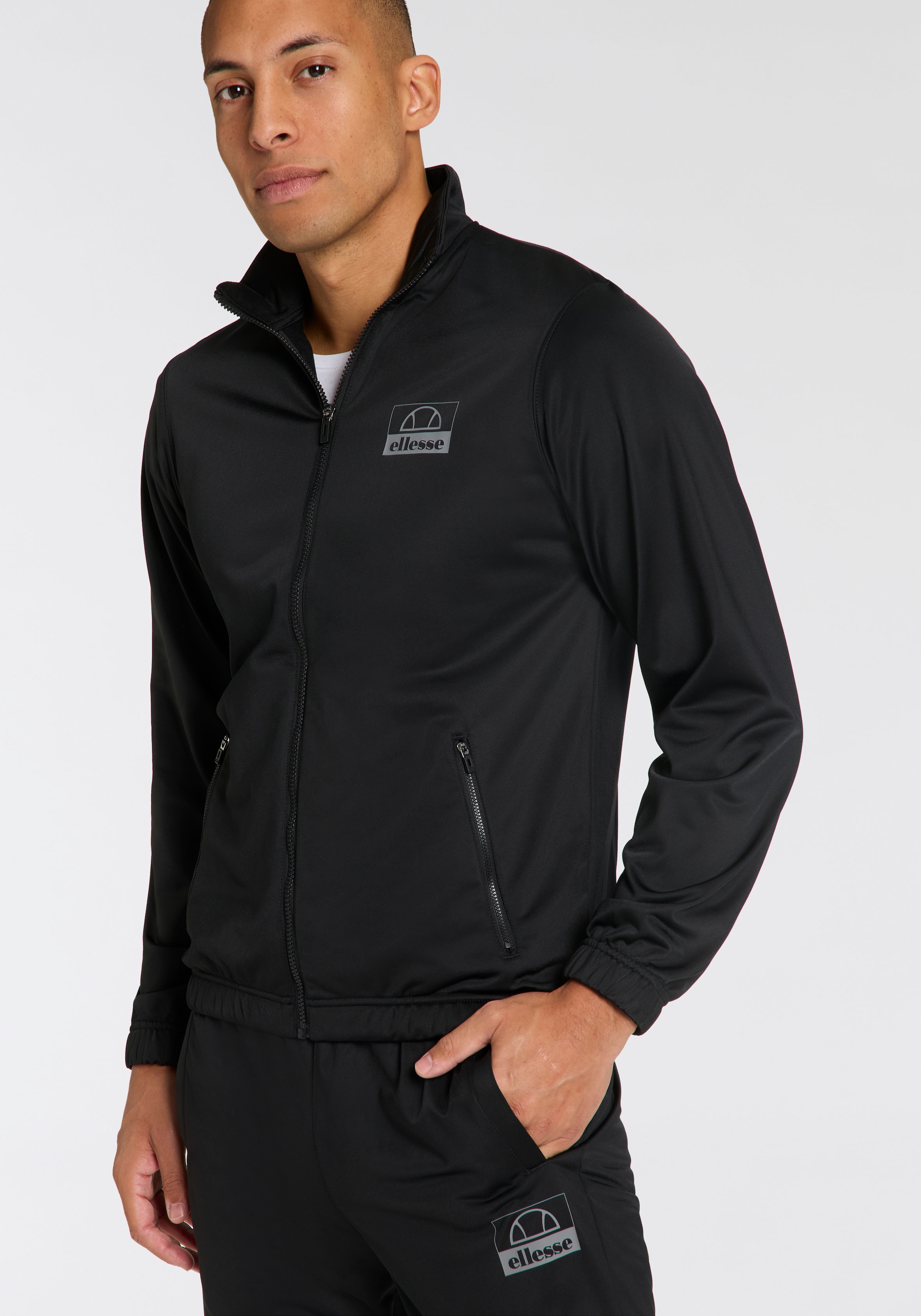 Image of Ellesse Trainingsanzug "KARTONI JACKET AND PANT SET" für vielseitige sportliche Aktivitäten, aus Polyester