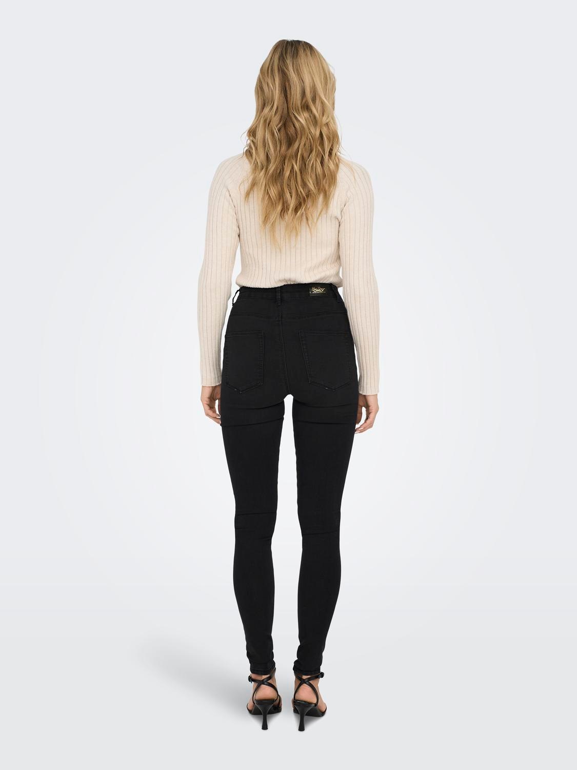 ONLY High-waist-Jeans »ONLMILA-IRIS HW LANK SK LEG DNM PIMBOX«