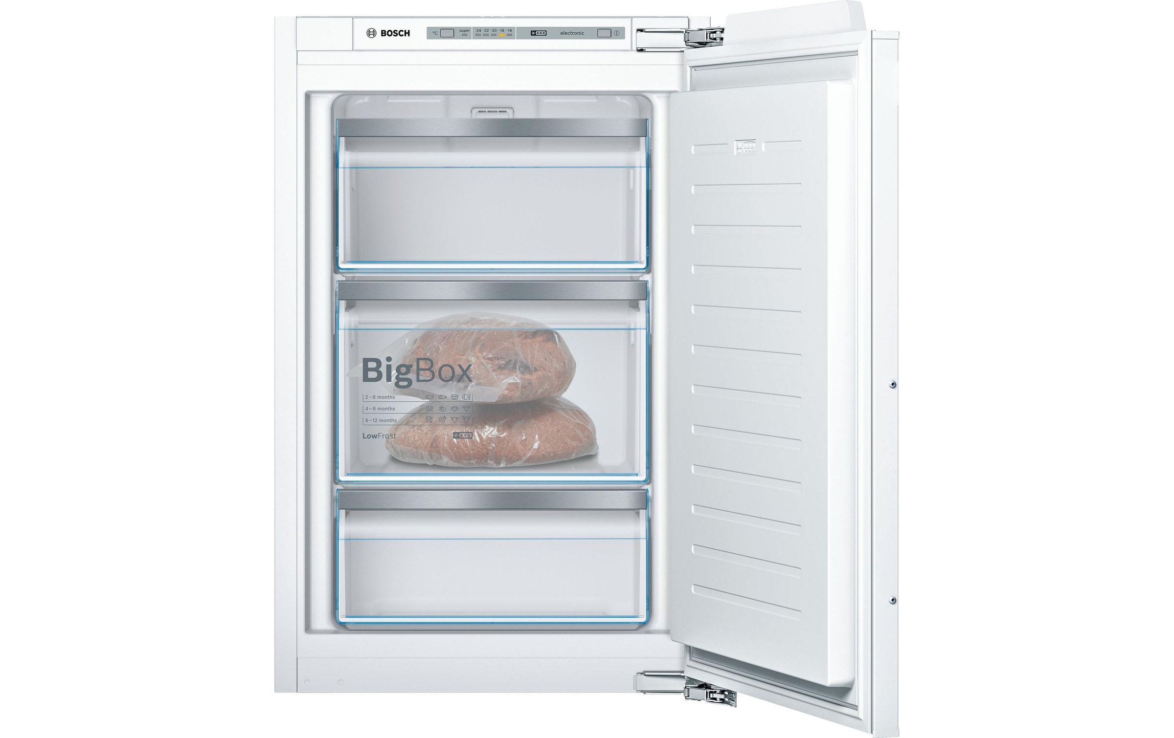 BOSCH Einbaugefrierschrank »Einbaugefrierschrank GIV21AFE0«, 87,4 cm hoch, 55,8 cm breit