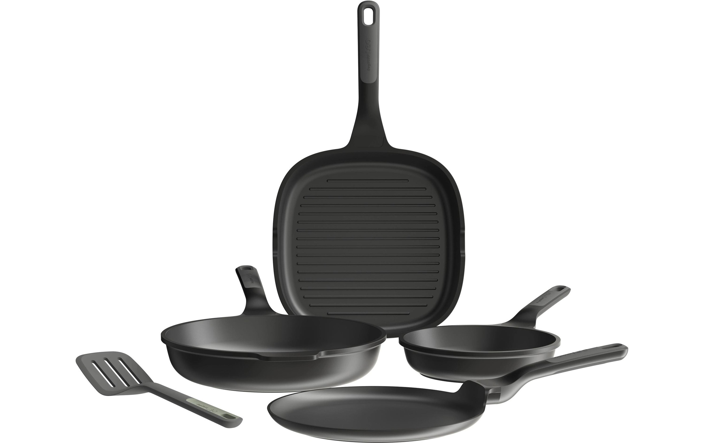 Image of BergHOFF Pfannen-Set "Leo Stone+ 4-teilig 20 cm/24 cm/25 cm/26 cm" 4 Stk. tlg.