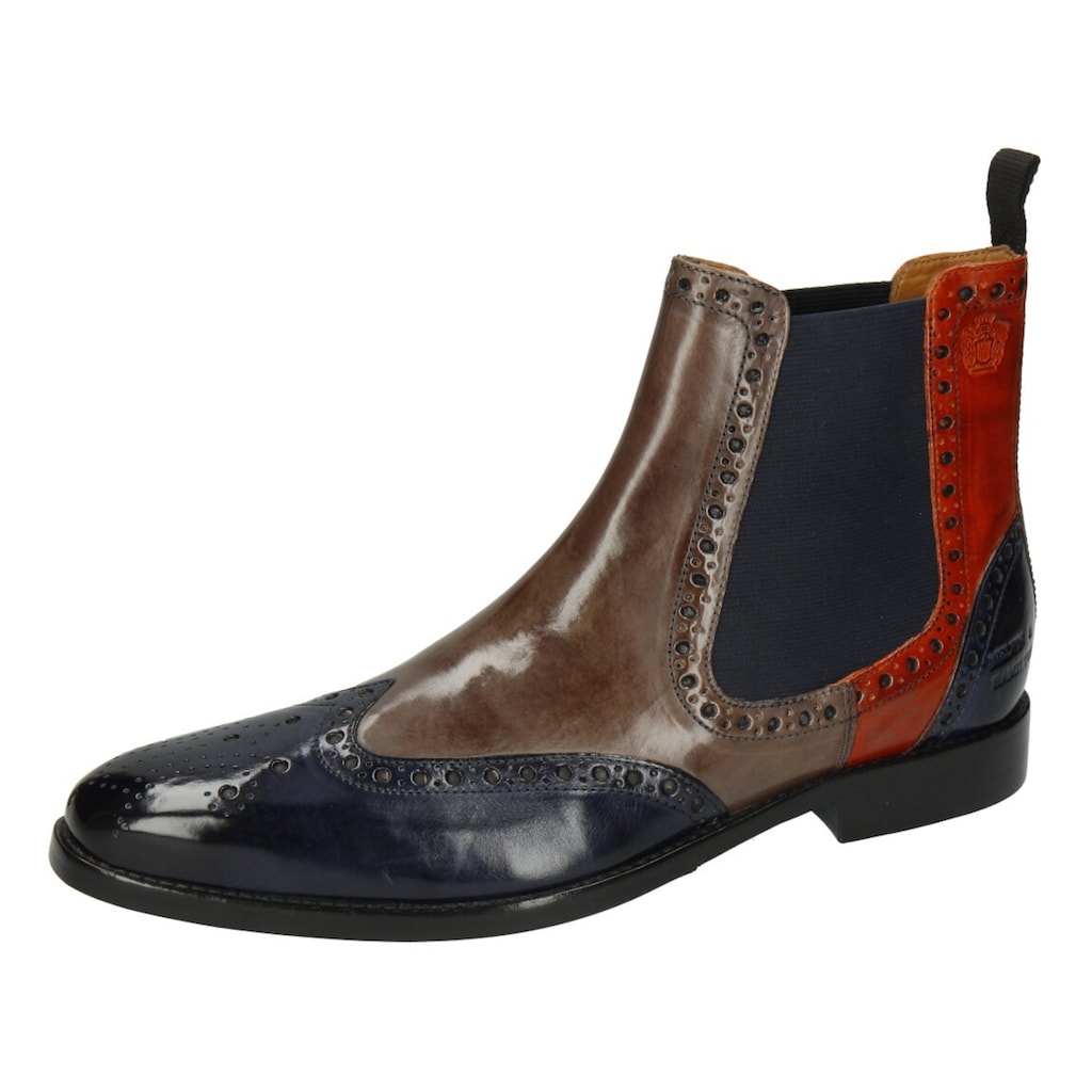 Melvin & Hamilton Chelseaboots »MARTIN 5 - vegetabil gegerbt«, mit Lederlaufsohle