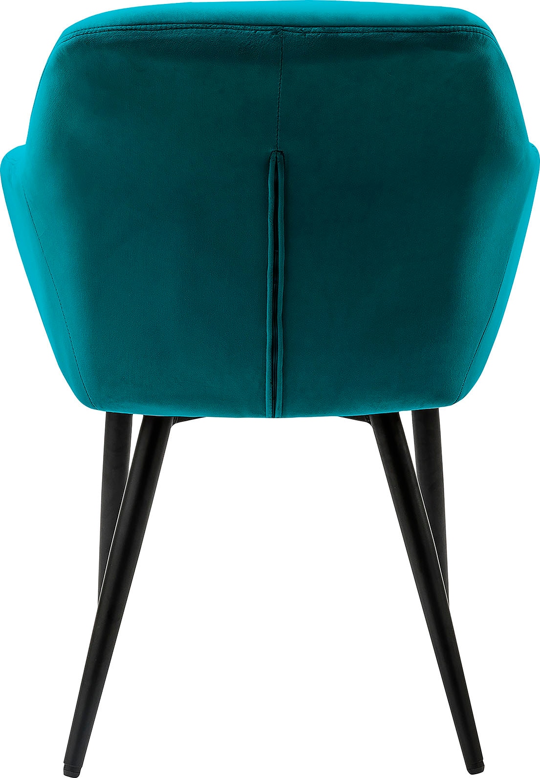 SalesFever Esszimmerstuhl »Coventry Komfortabler Polstertuhl im eleganten Stil«, Samtvelours, Stilvoll mit eleganter Knopfheftung
