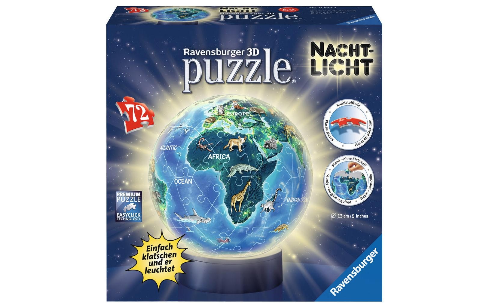 3D-Puzzle »Erde bei Nacht Nachtlicht«