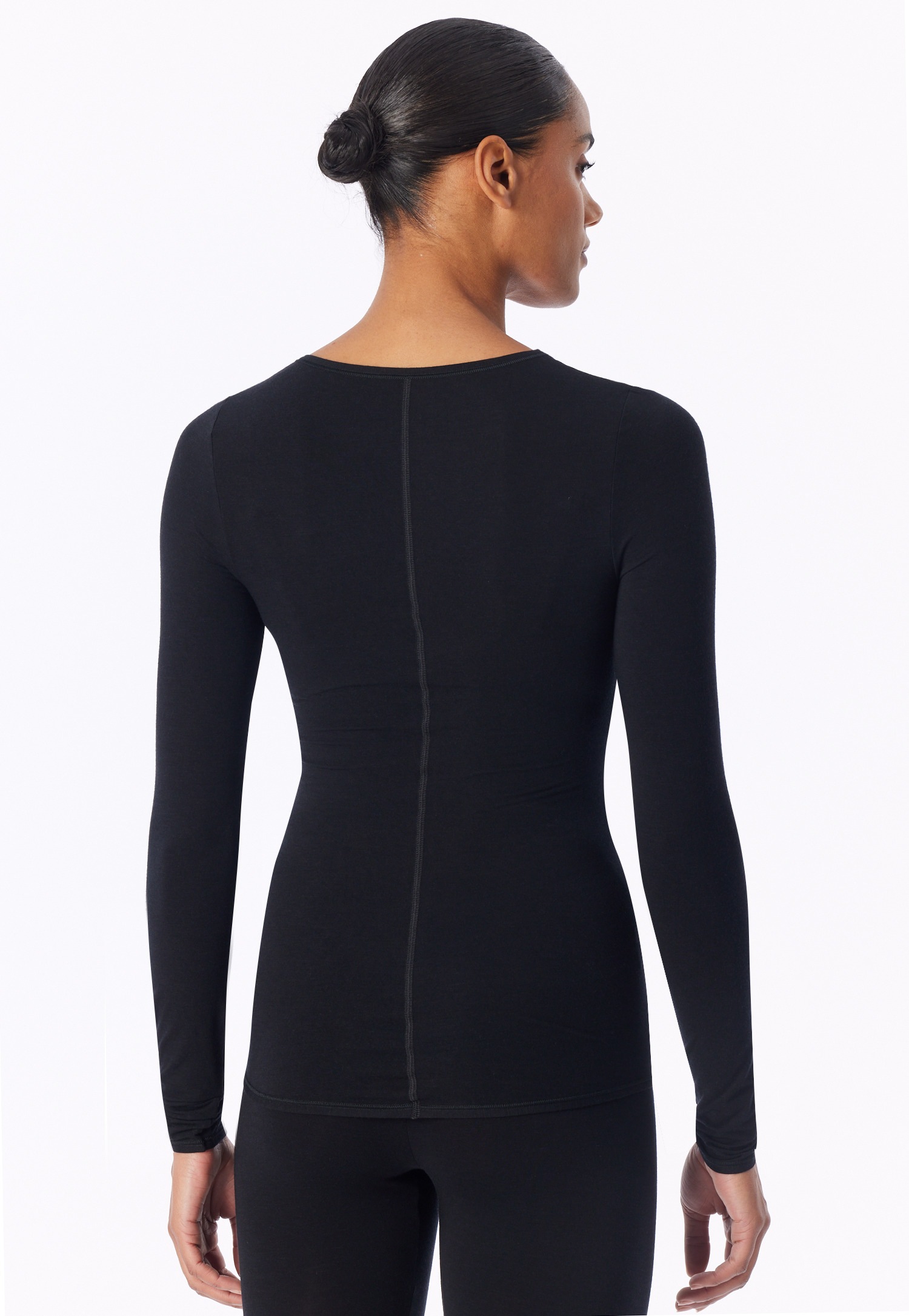 Schiesser T-shirt à manches longues »Personal Fit« avec coutures latérales plates pour un confort optimal
