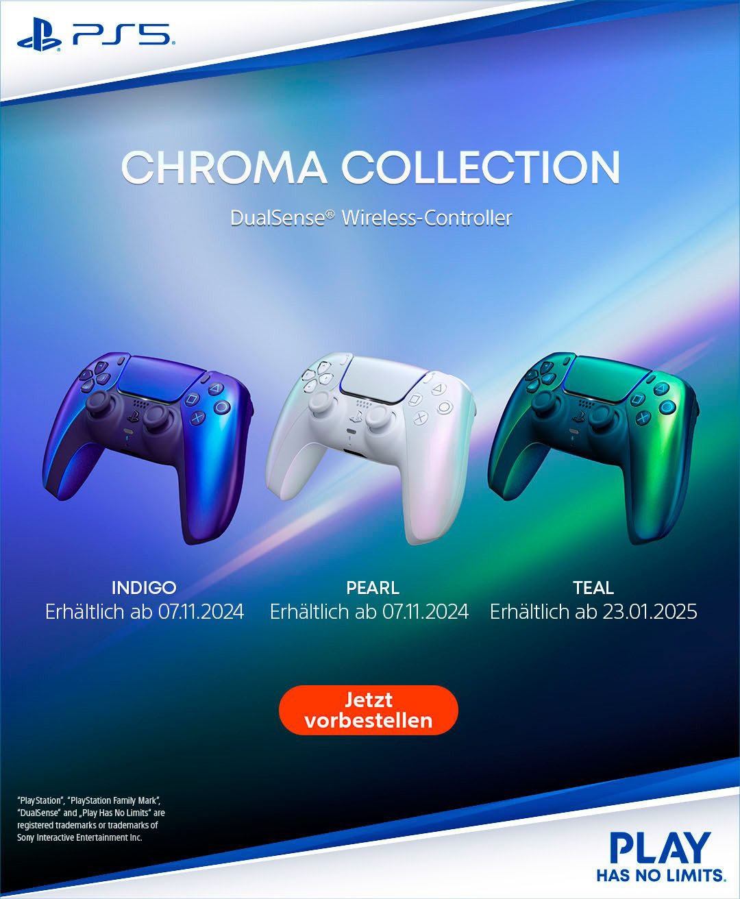 PlayStation 5 Wireless-Controller »DualSense Chroma Collection«