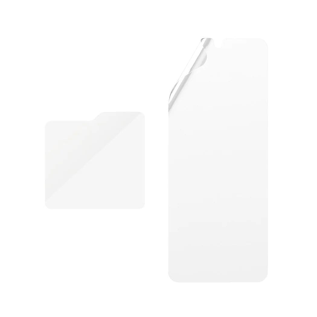 SAFE by PanzerGlass Displayschutzglas »Ultra-Wide Fit TPU + Classic Fit Glass Screen Protection«, für Samsung Galaxy Z Flip6, Displayschutzfolie, Schutzfolie, Bildschirmschutz, kratz- & stossfest