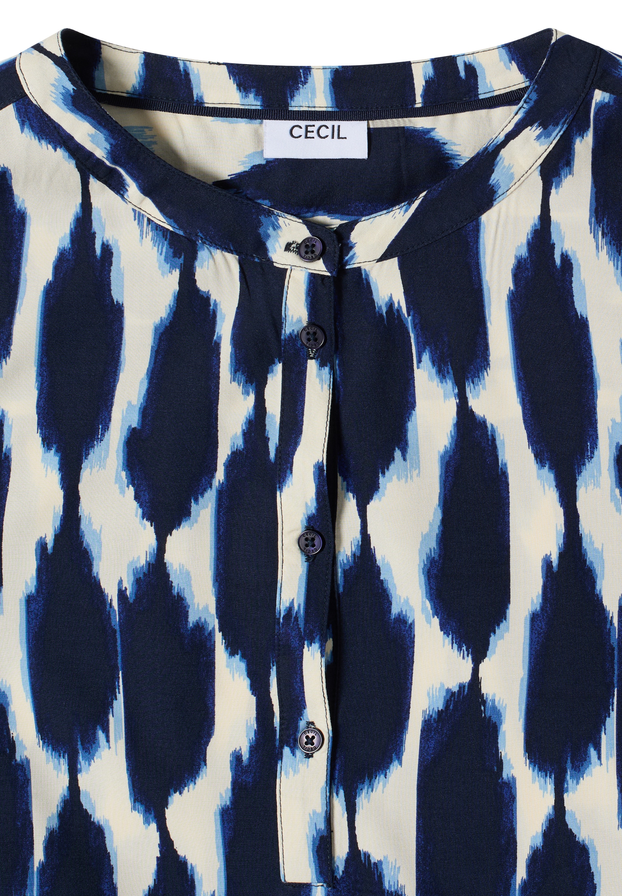 Cecil Chemisier à chemise t-shirt d'été avec motif graphique