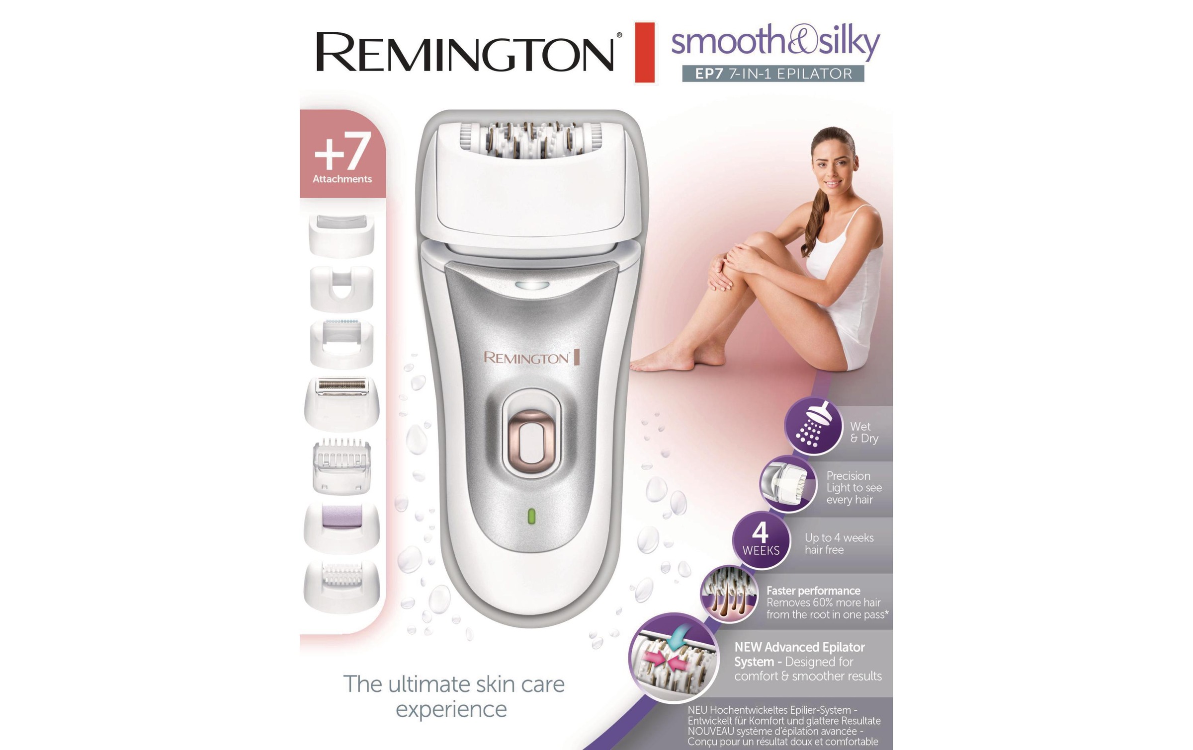 Remington Epilierer »EP7700 smooth & silky«