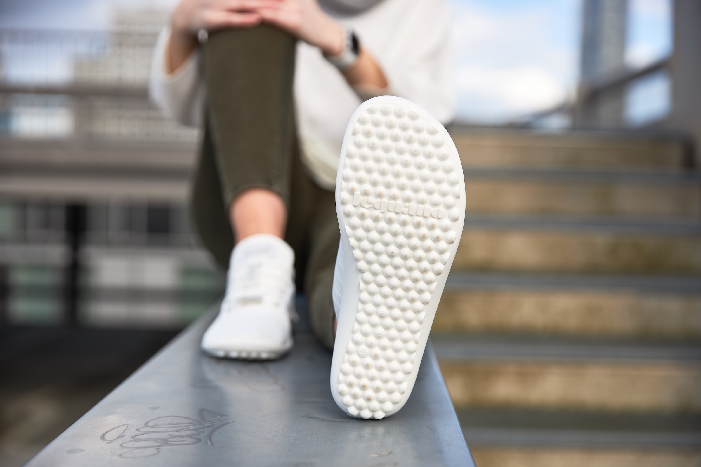 Leguano Barfussschuh »GO«, mit praktischer Schnürung, Freizeitschuh, Halbschuh, Schnürschuh