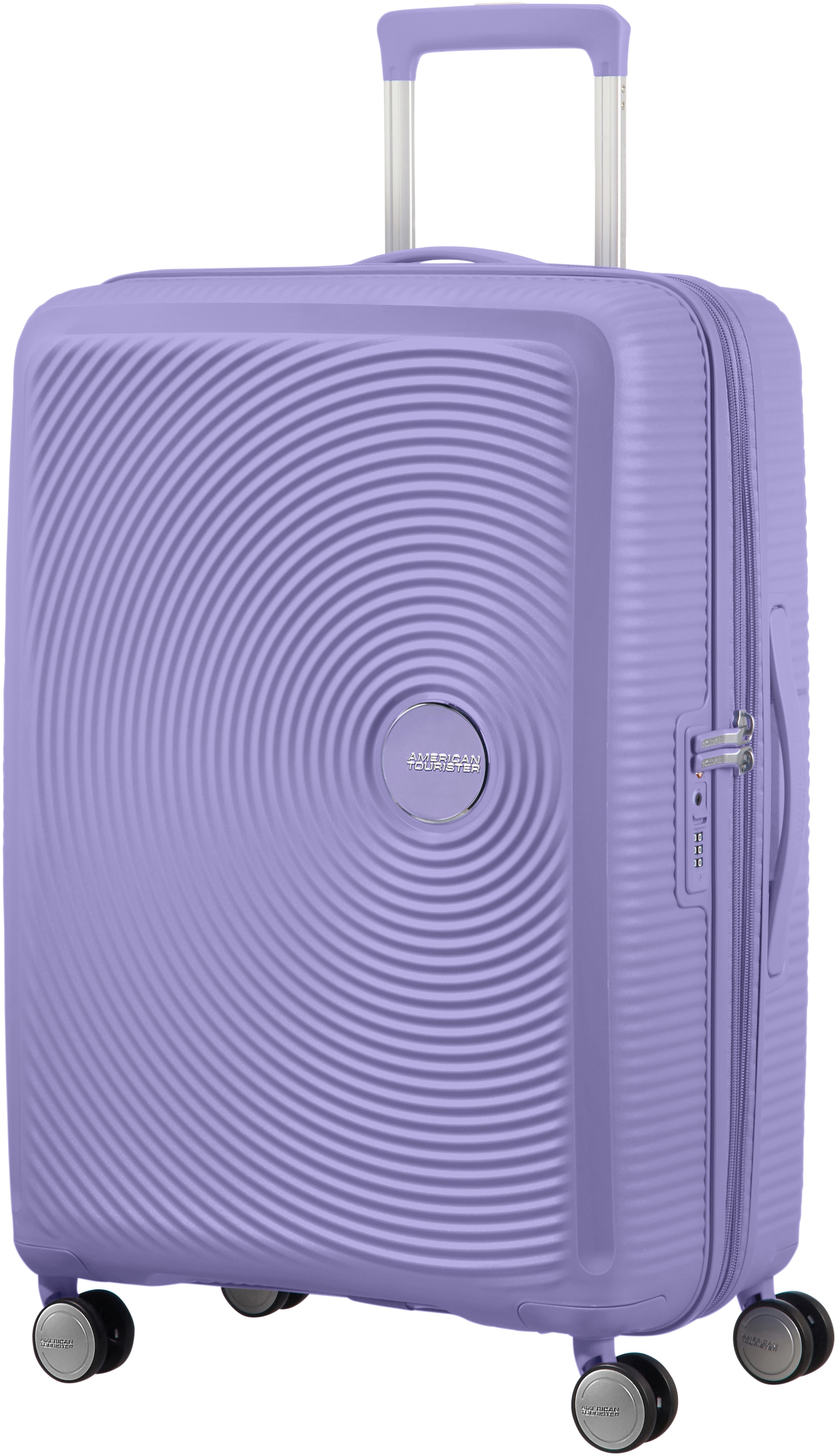 American Tourister® Hartschalen-Trolley »SOUNDBOX, in verschiedenen Farben und Grössen«, 4 Rollen, Reisekoffer Trolley Aufgabegepäck TSA-Zahlenschloss Volumenerweiterung