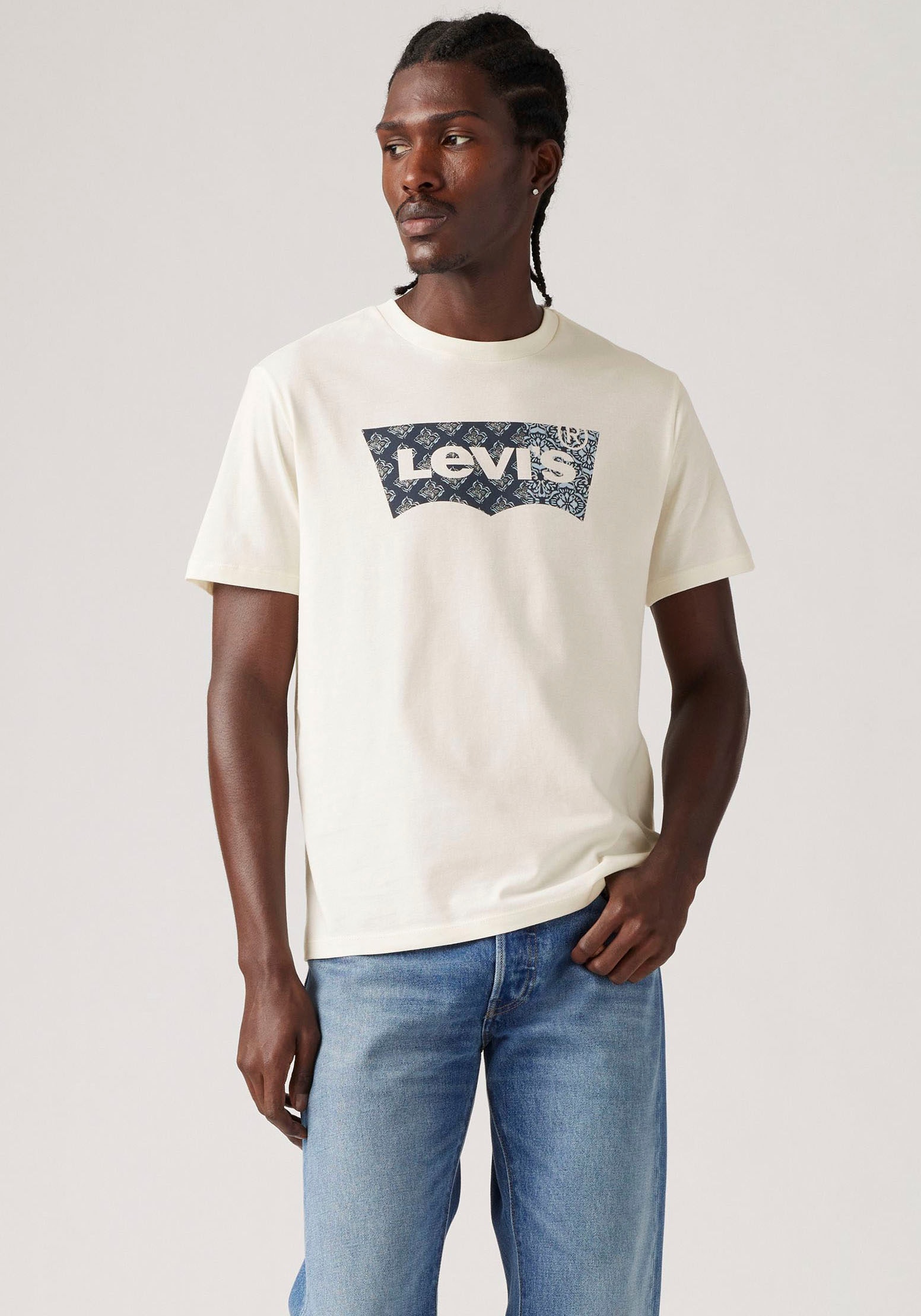 Levi's® T-Shirt »Batwing Logo Tee«, mit Logo-Front-Print