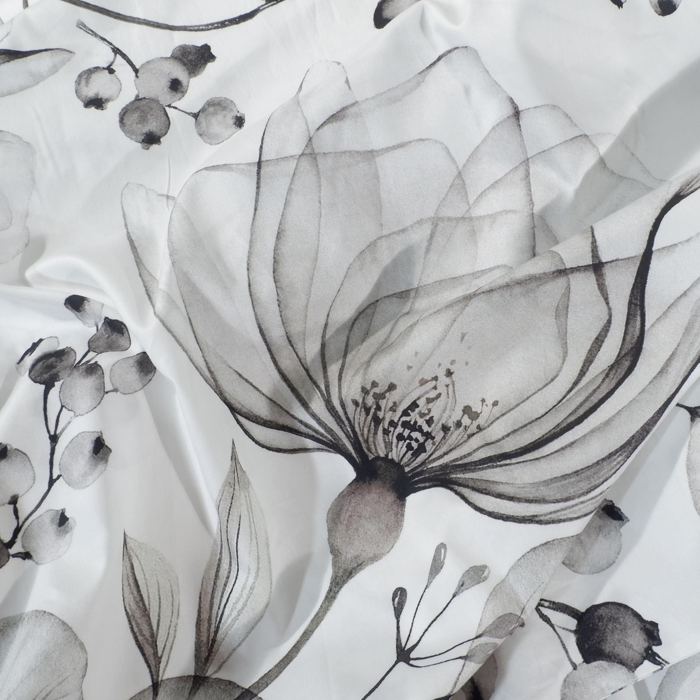 fleuresse Bettwäsche »Bed Art S« 2 Stk. Mako Satin 100% Baumwolle mit Reissverschluss