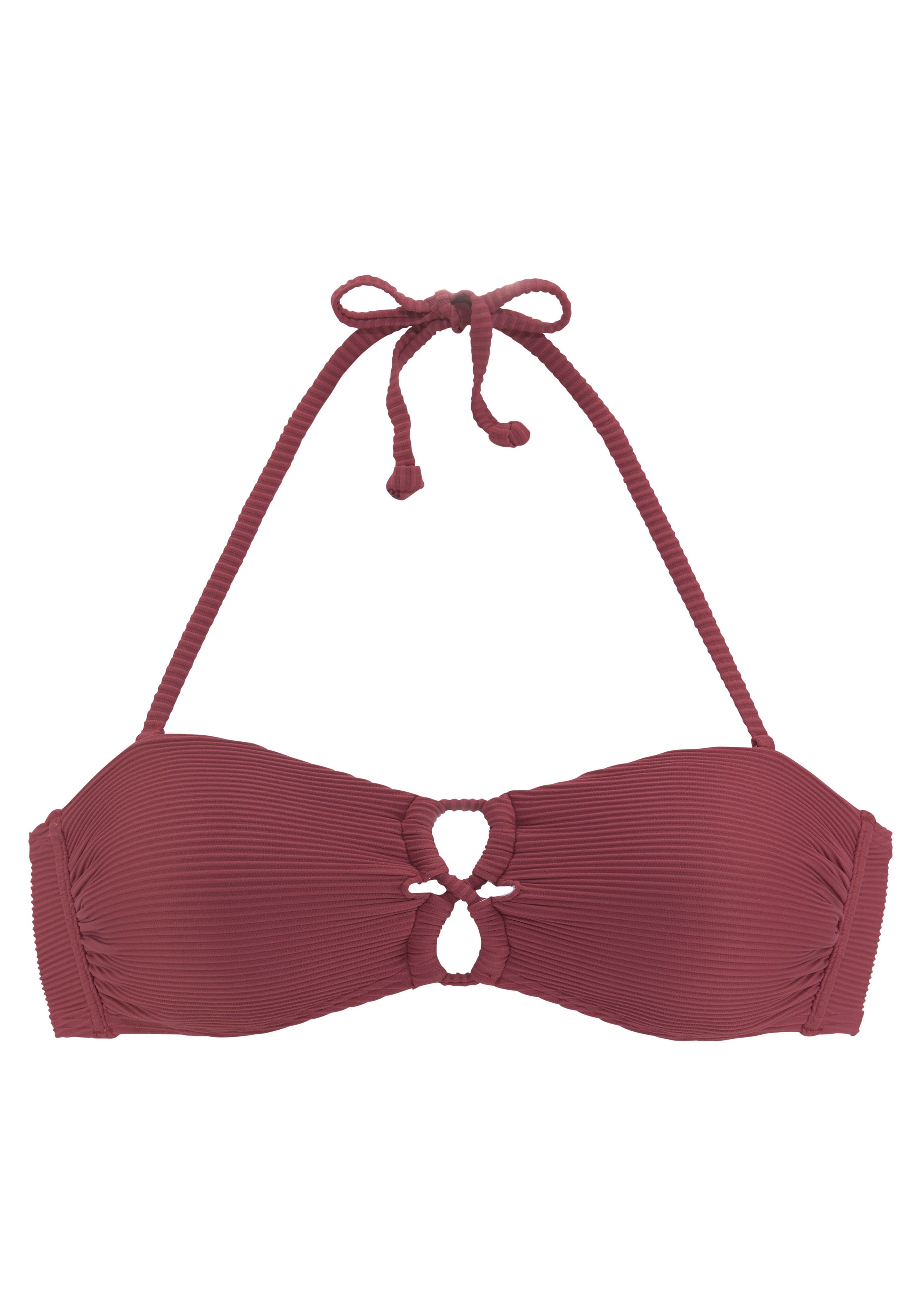 Sunseeker Bandeau-Bikini-Top »Fancy«, mit modischer Zierschnürung