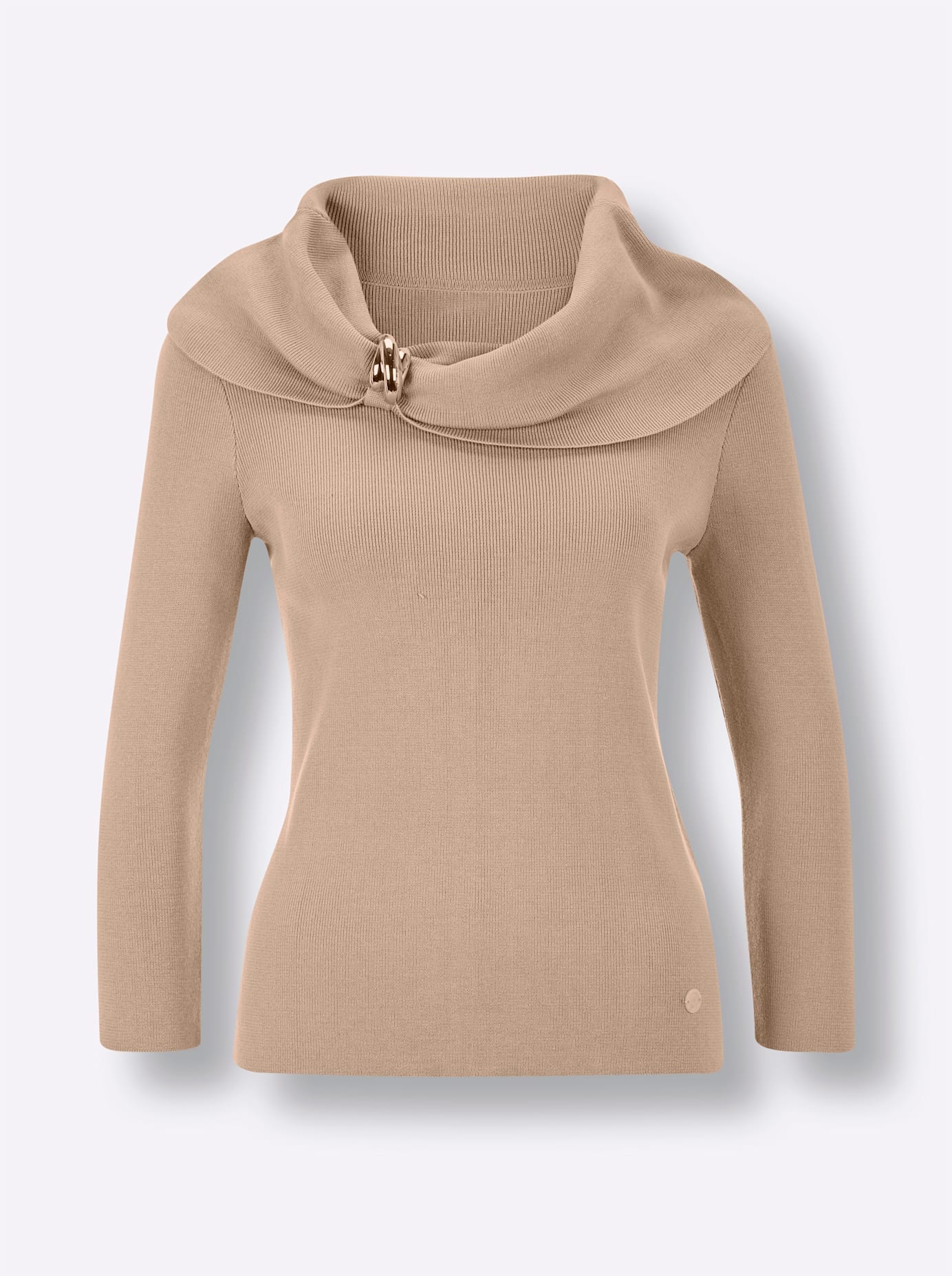 CREATION L PREMIUM Pull à manches 3/4 »Seiden-Mix-Pullover«