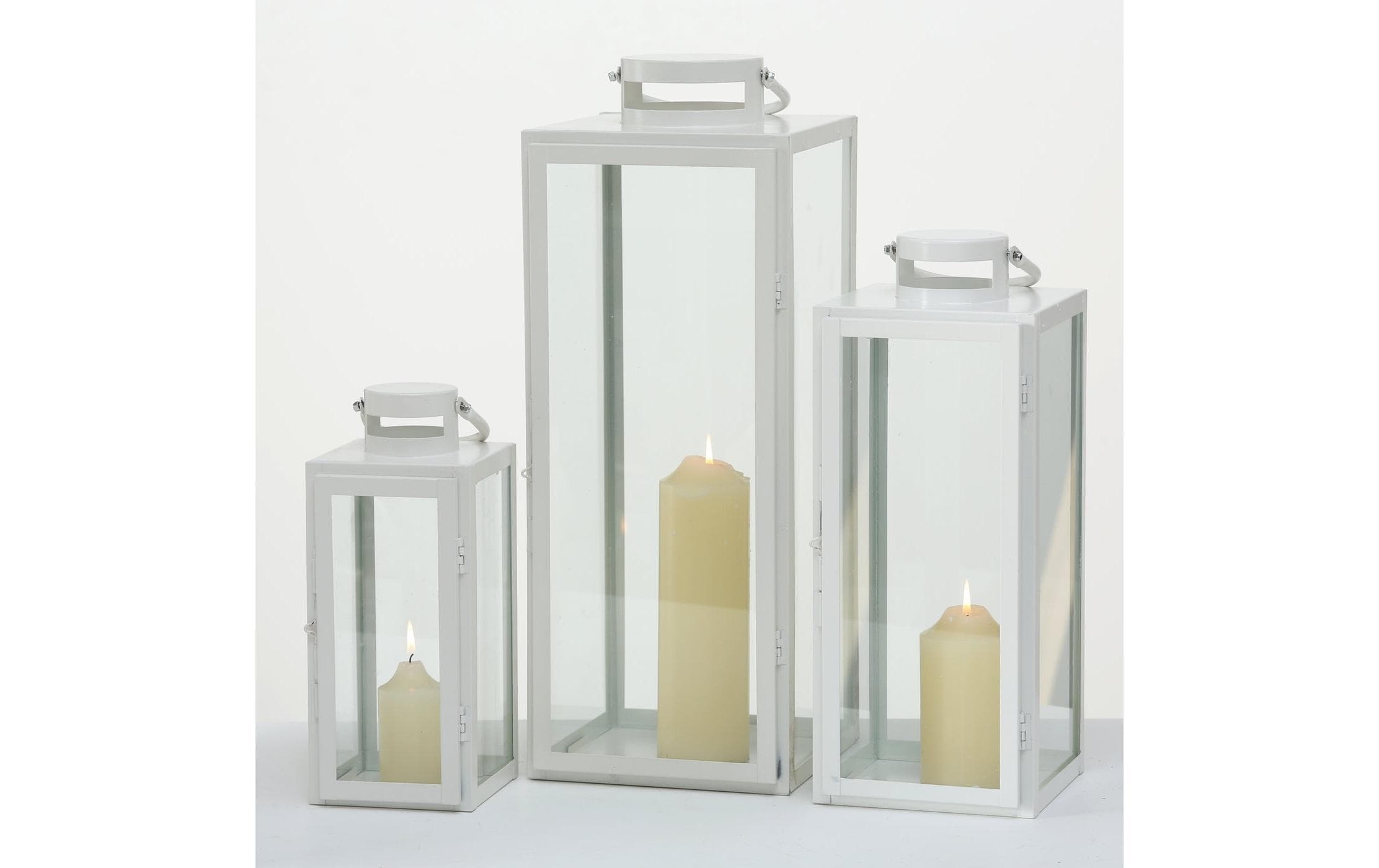 BOLTZE Lanterne à bougie »Arana 3-teilig«