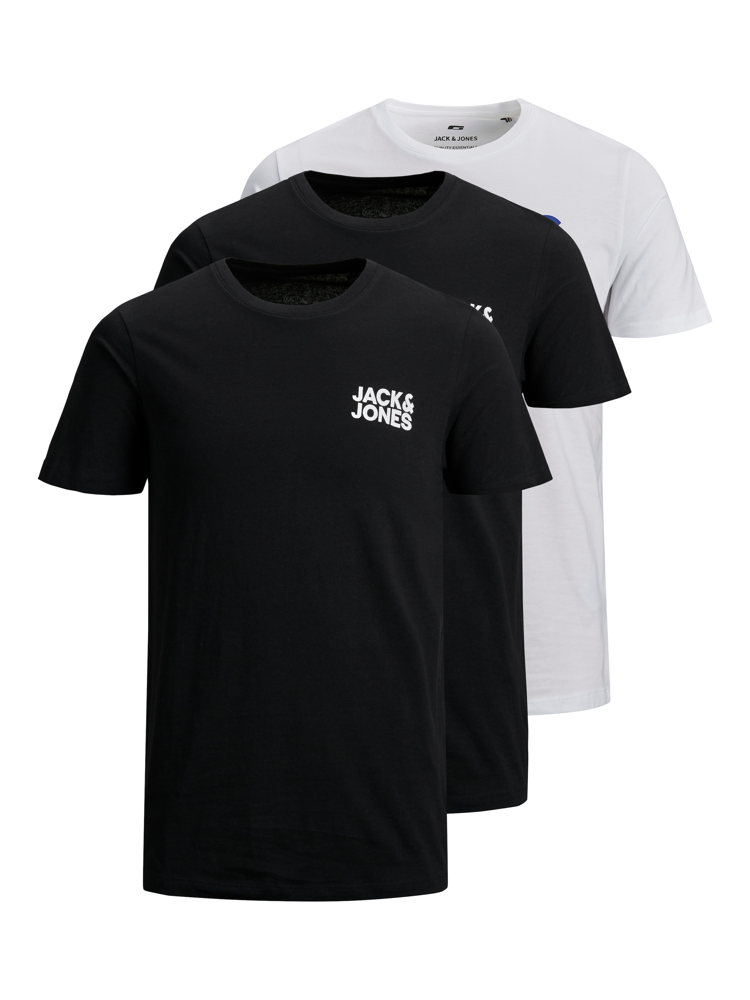 Image of Jack & Jones T-Shirt "CORP LOGO TEE" Packung, 3er-Pack, 3 Stk.