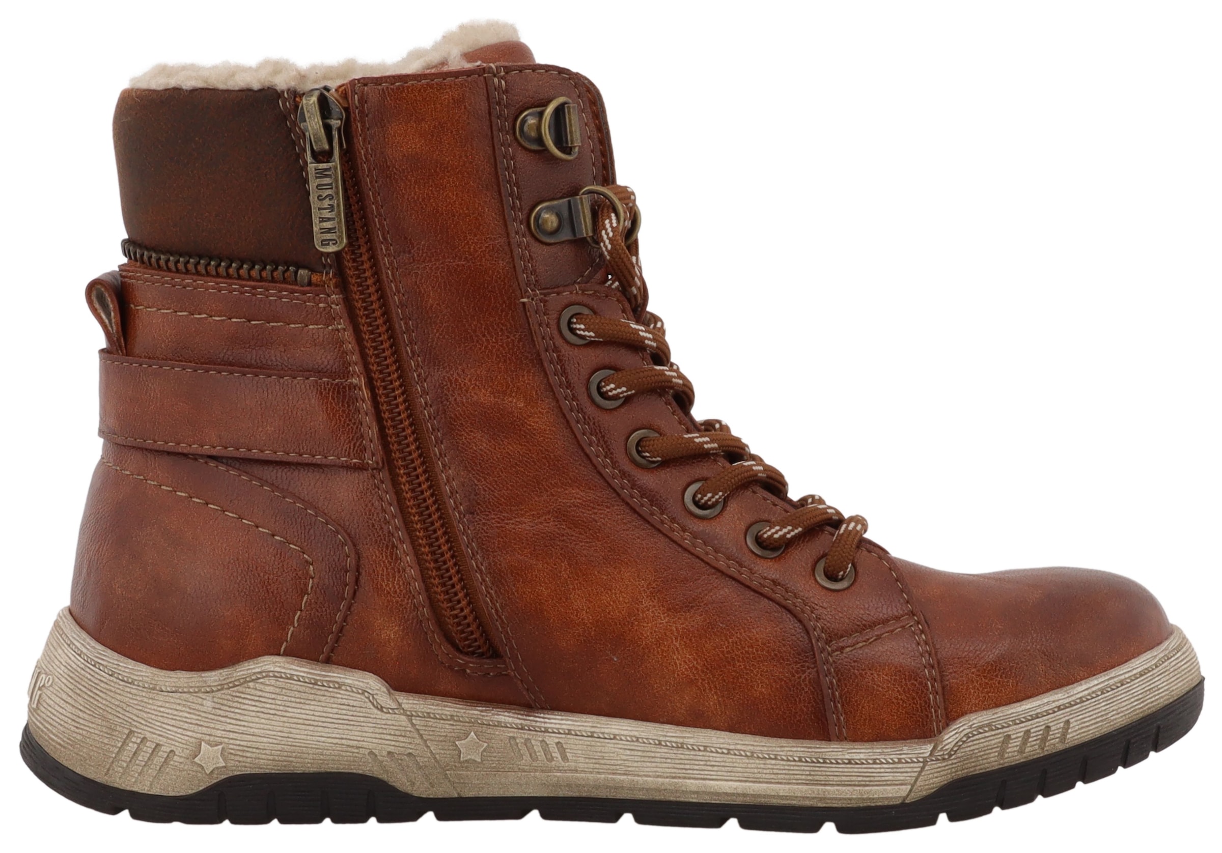 Mustang Shoes Bottes d'hiver »Ihana«  sneakers montantes, bottes d'hiver avec doublure chaude et TEX