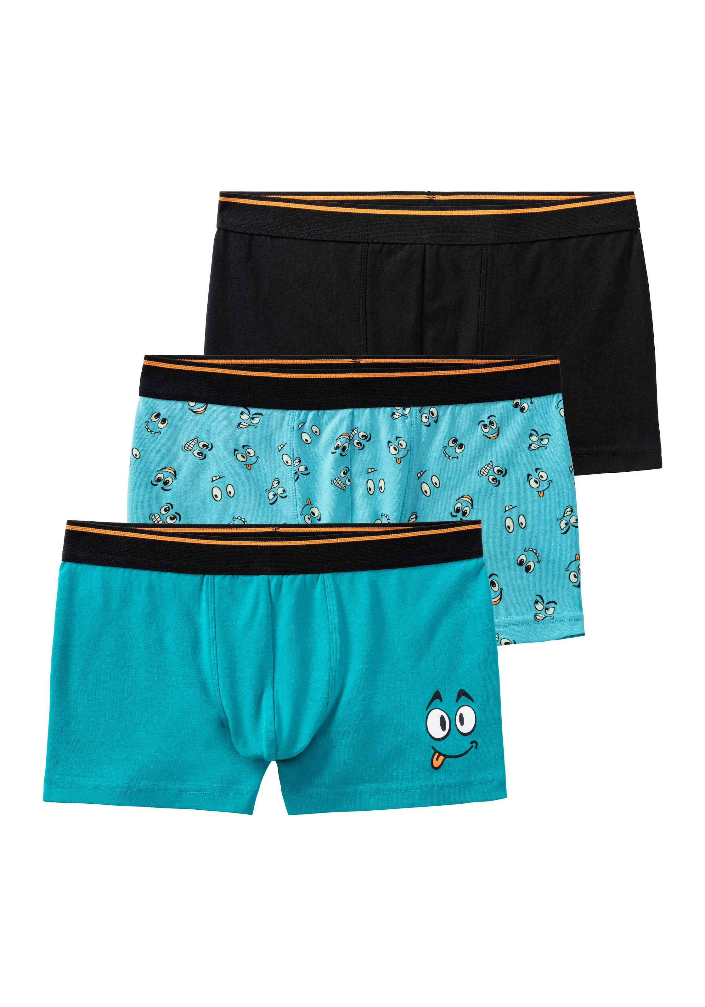 Image of AUTHENTIC LE JOGGER Boxer "Boxershorts für Jungen" Packung, 3 Stk. mit witzigen Print