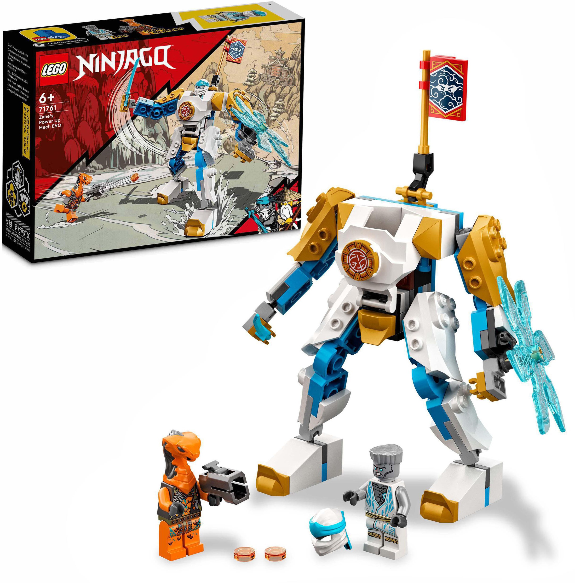 Image of LEGO® Konstruktionsspielsteine »Zanes Power-Up-Mech EVO (71761), LEGO® NINJAGO®«, (95 St.) bei Ackermann Versand Schweiz