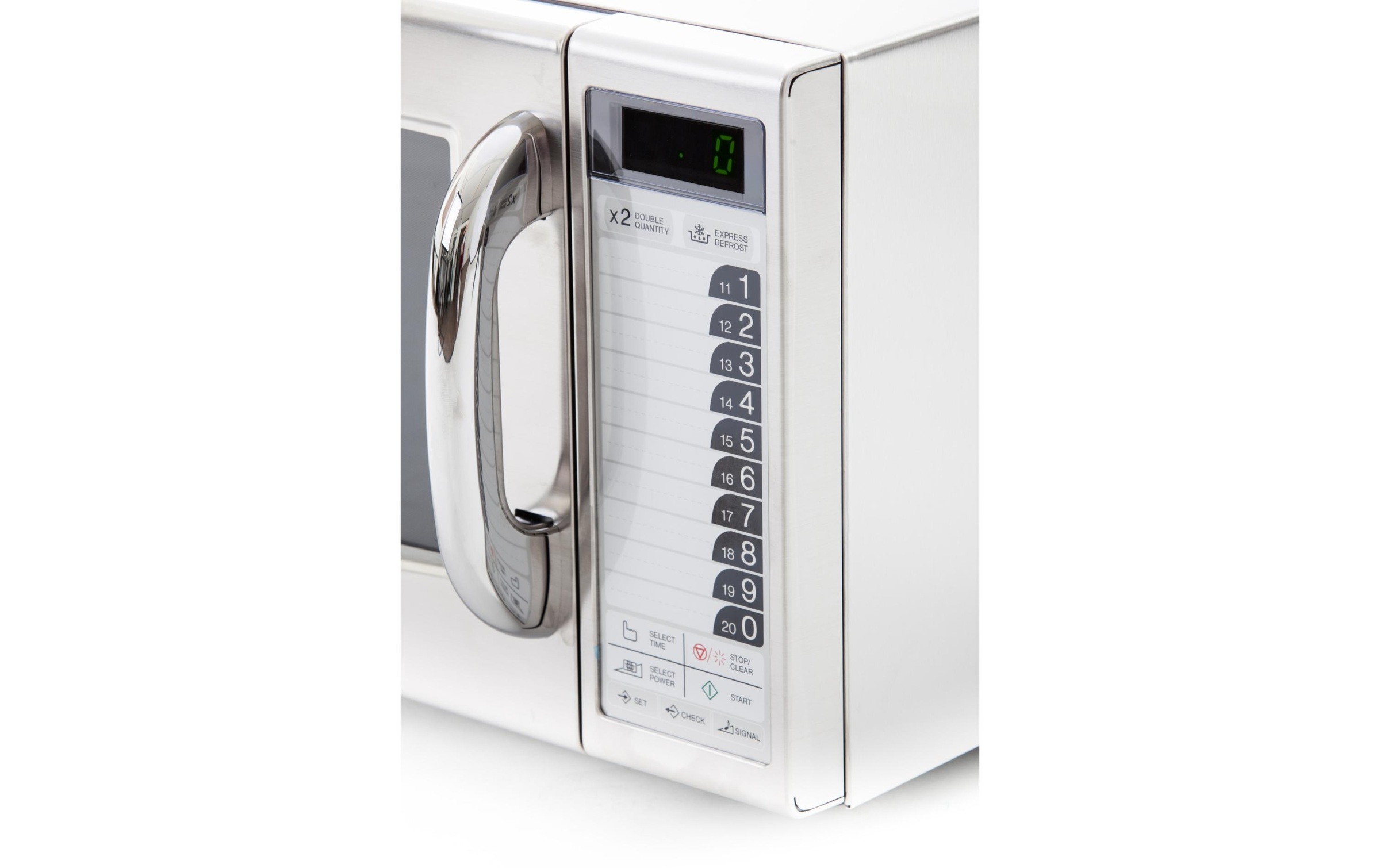 Sharp Mikrowelle »R15AT Silberfarben«, 1000 W